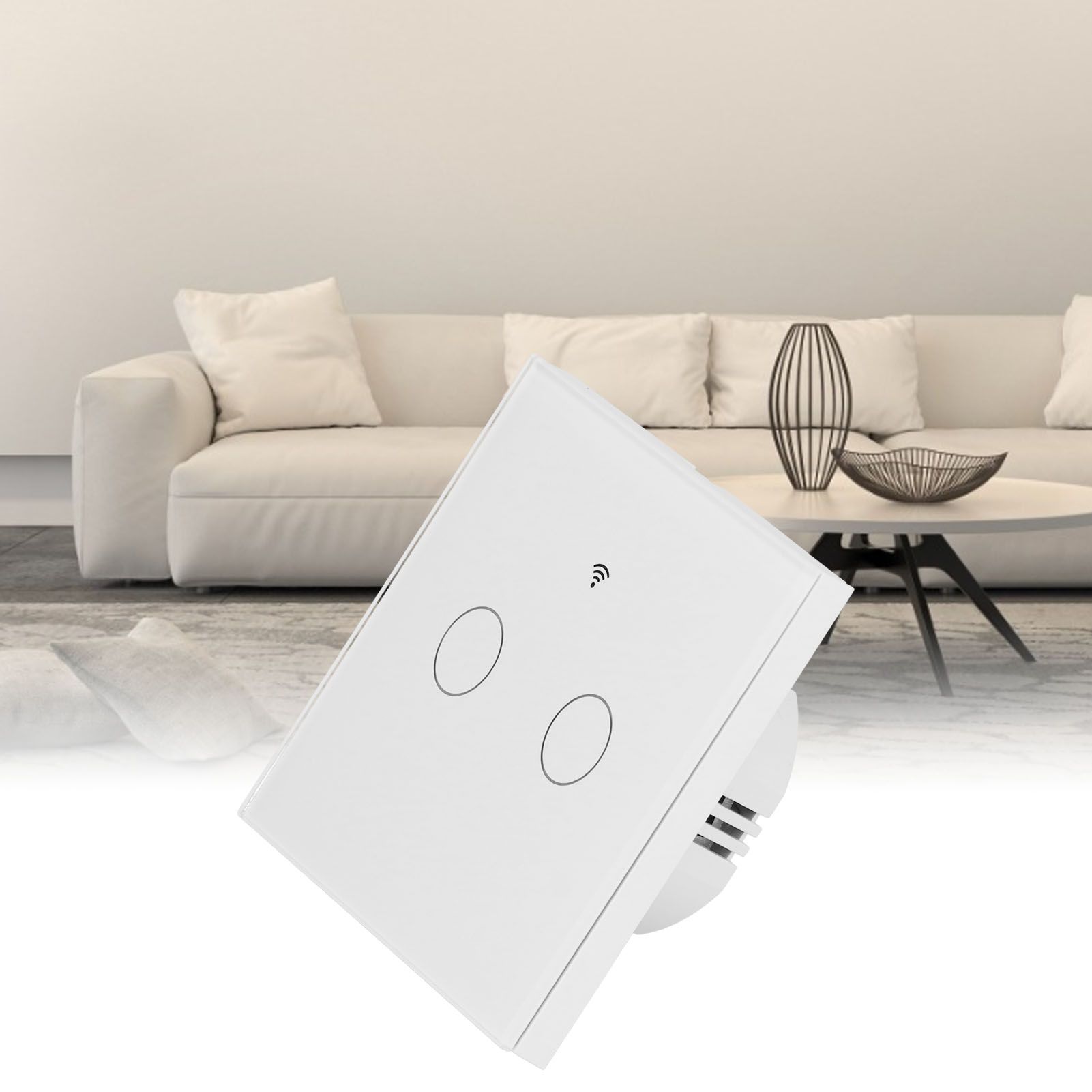 Type 86 2Way Smart Switch Touch Voice Household CapacitorFree Backlit Switch view 11