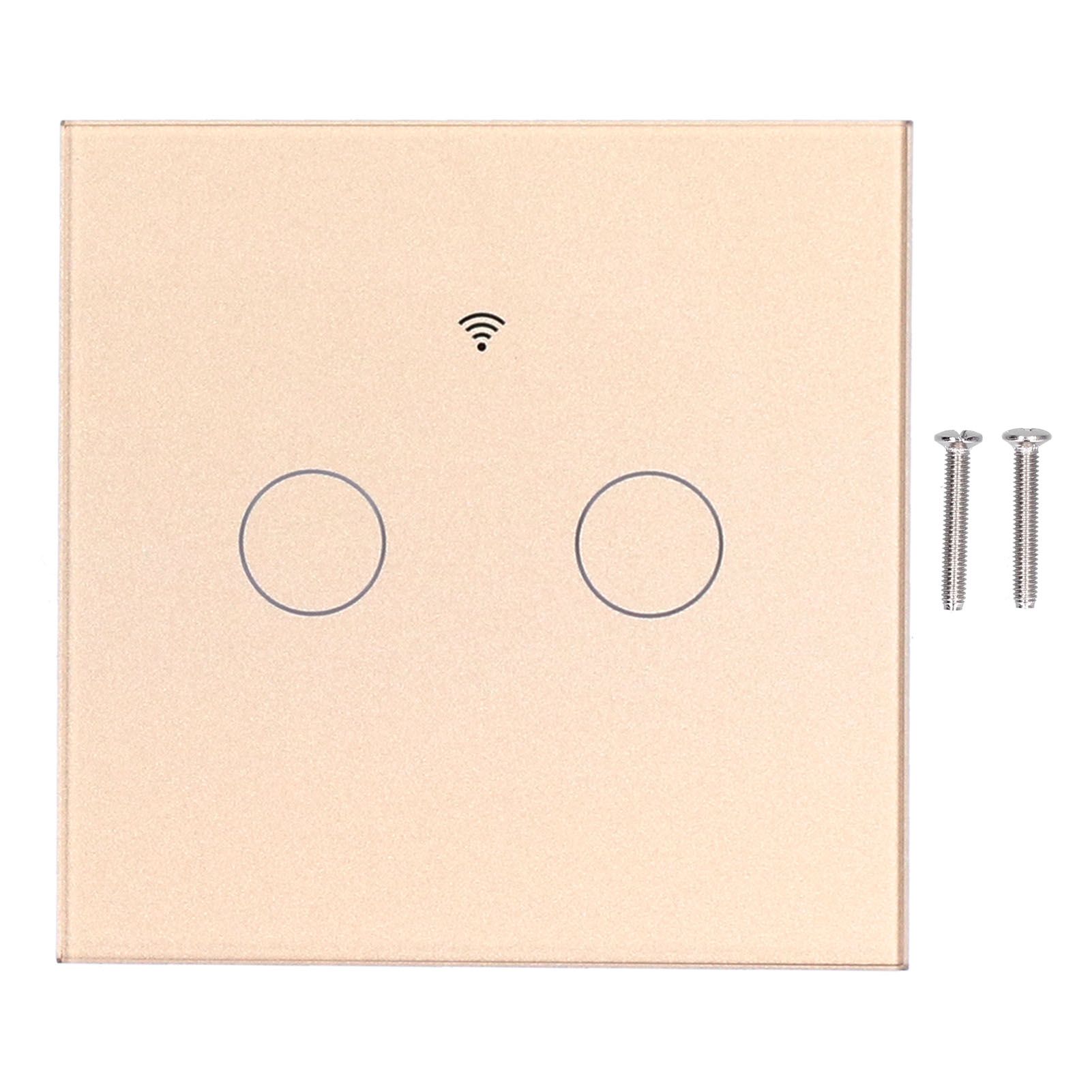 Type 86 2Way Smart Switch Touch Voice Household CapacitorFree Backlit Switch view 2
