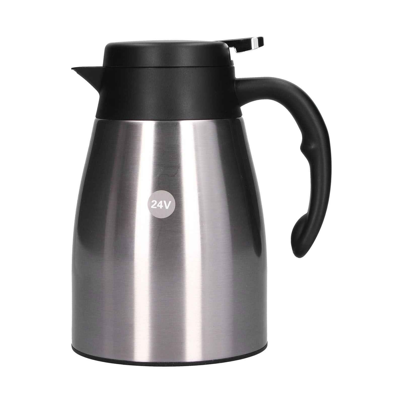24V 1200ml Car Water Heater Pot with Base Portable Stainless Steel Electric view 4