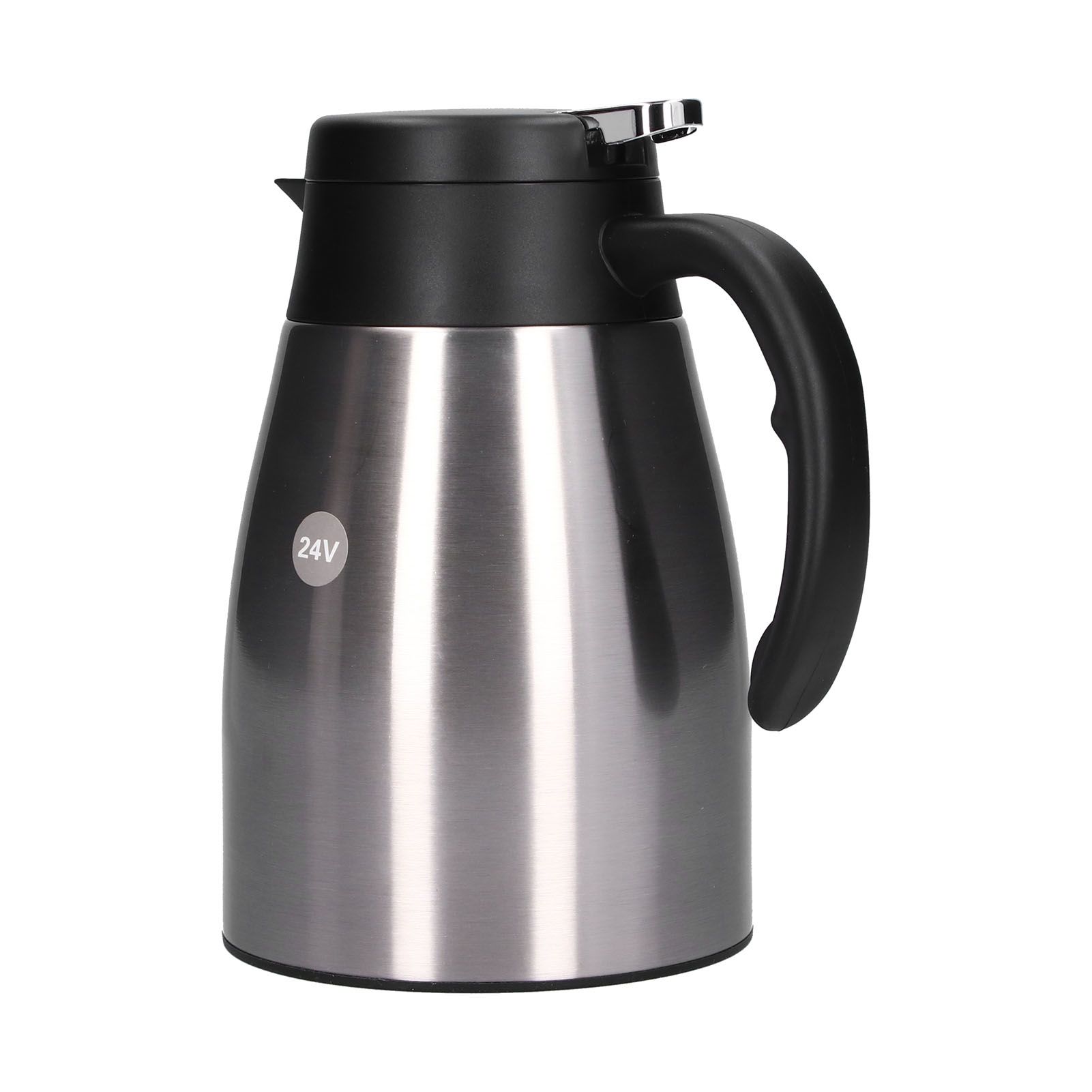 24V 1200ml Car Water Heater Pot with Base Portable Stainless Steel Electric view 5
