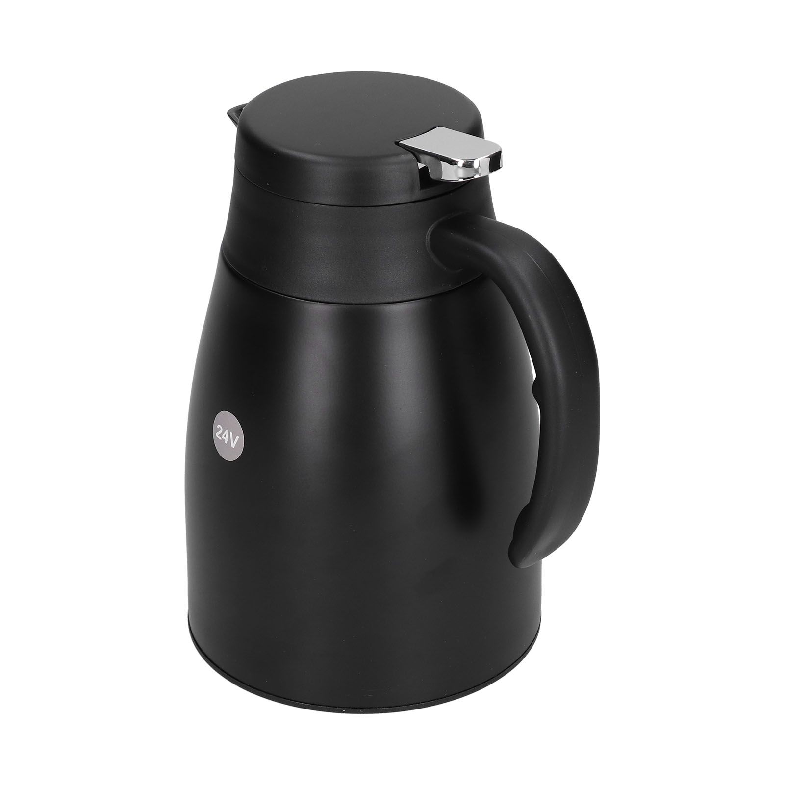 24V 1200ml Car Water Heater Pot with Base Portable Stainless Steel Electric view 3