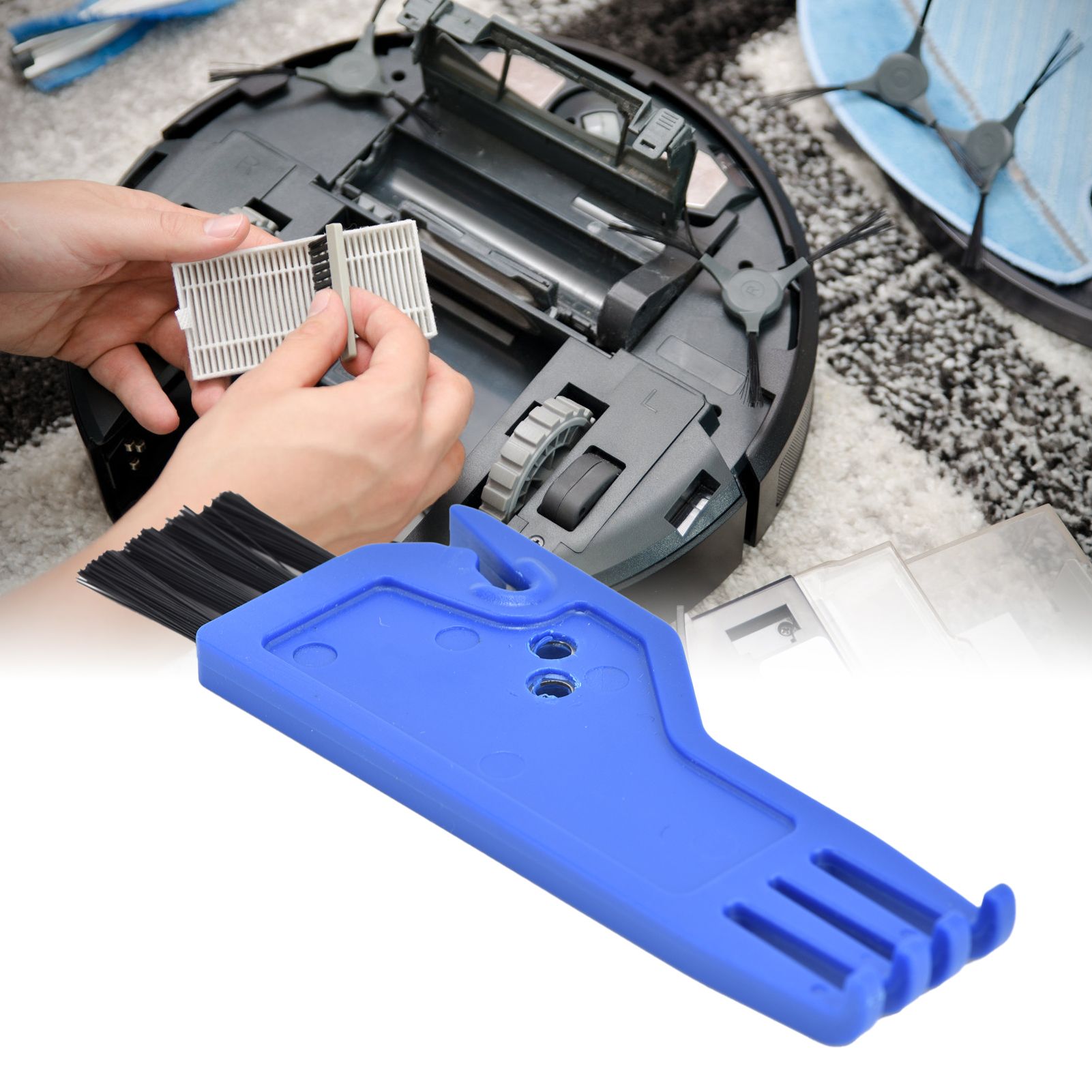Dust Cleaning Brush Fit for Xiaomi/ Shark /Dreame Sweeping Robot Handheld view 11