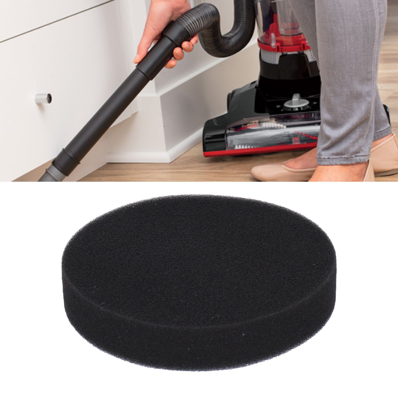 Filter Cotton Replacement Washable for Bissell PowerForce Helix Turbo Rewind view 12