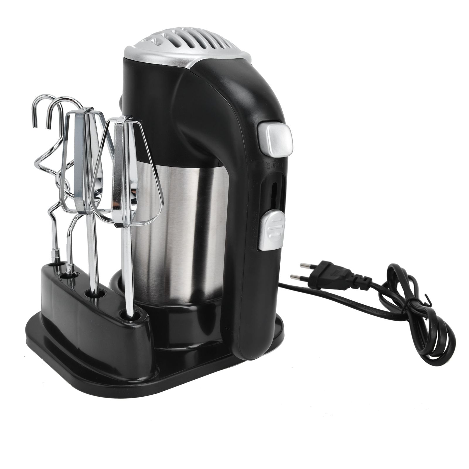 Household Handhled Electric Egg Beater Stainless Steel Milk Frother Egg Whisk view 6