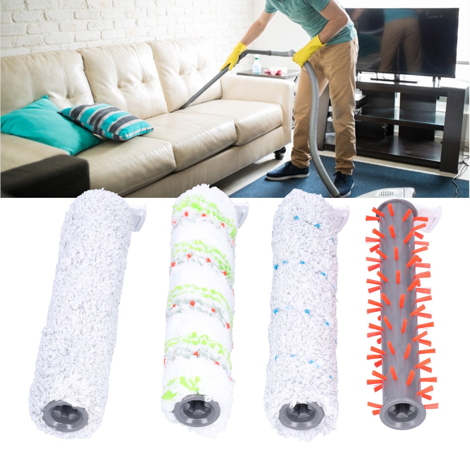 Multifunction Brush Set Brush Roller Replacements for Bissell 2554A Vacuum view 11