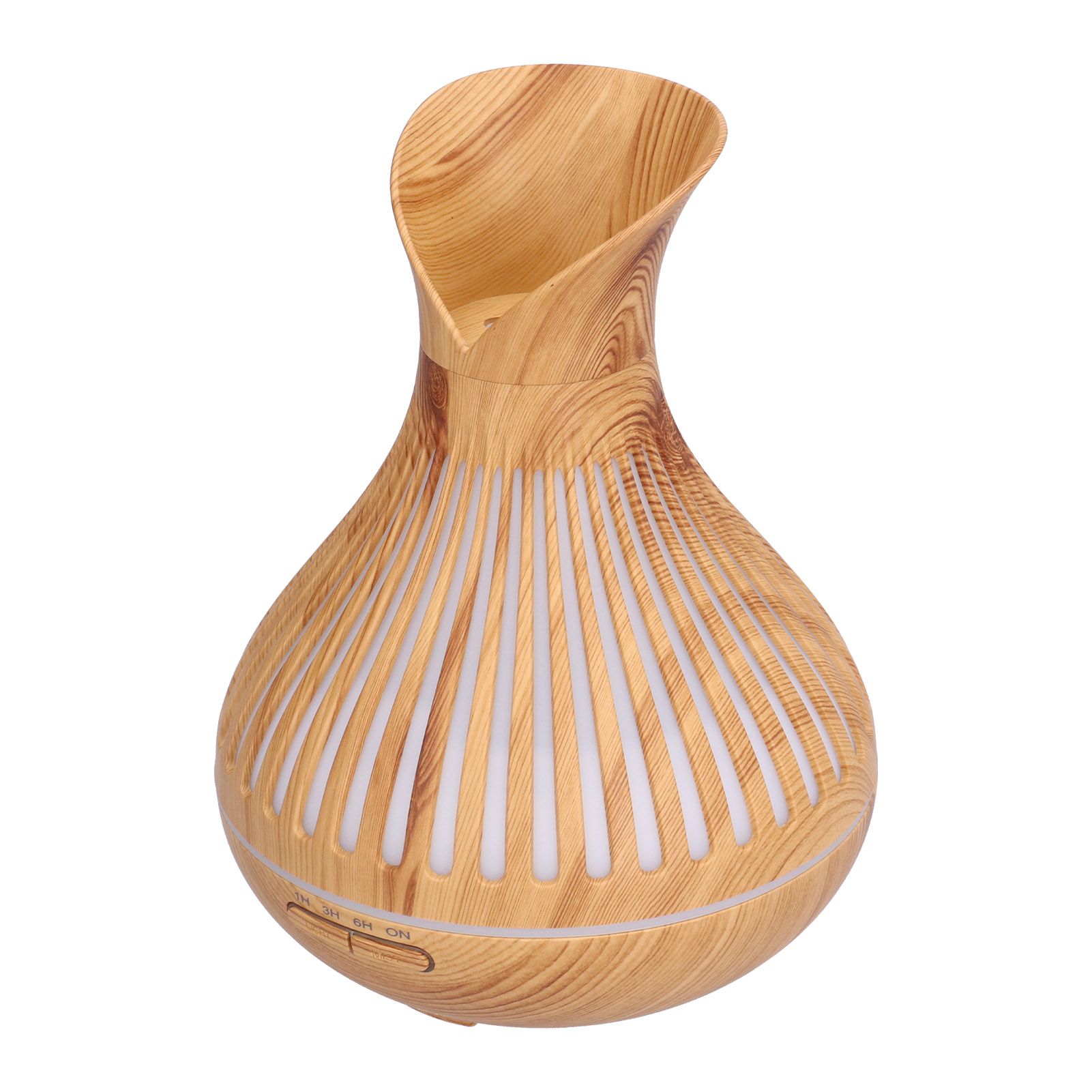 400ml Wood Grain Aromatherapy Diffuser Remote Control Essential Oil Diffuser view 5