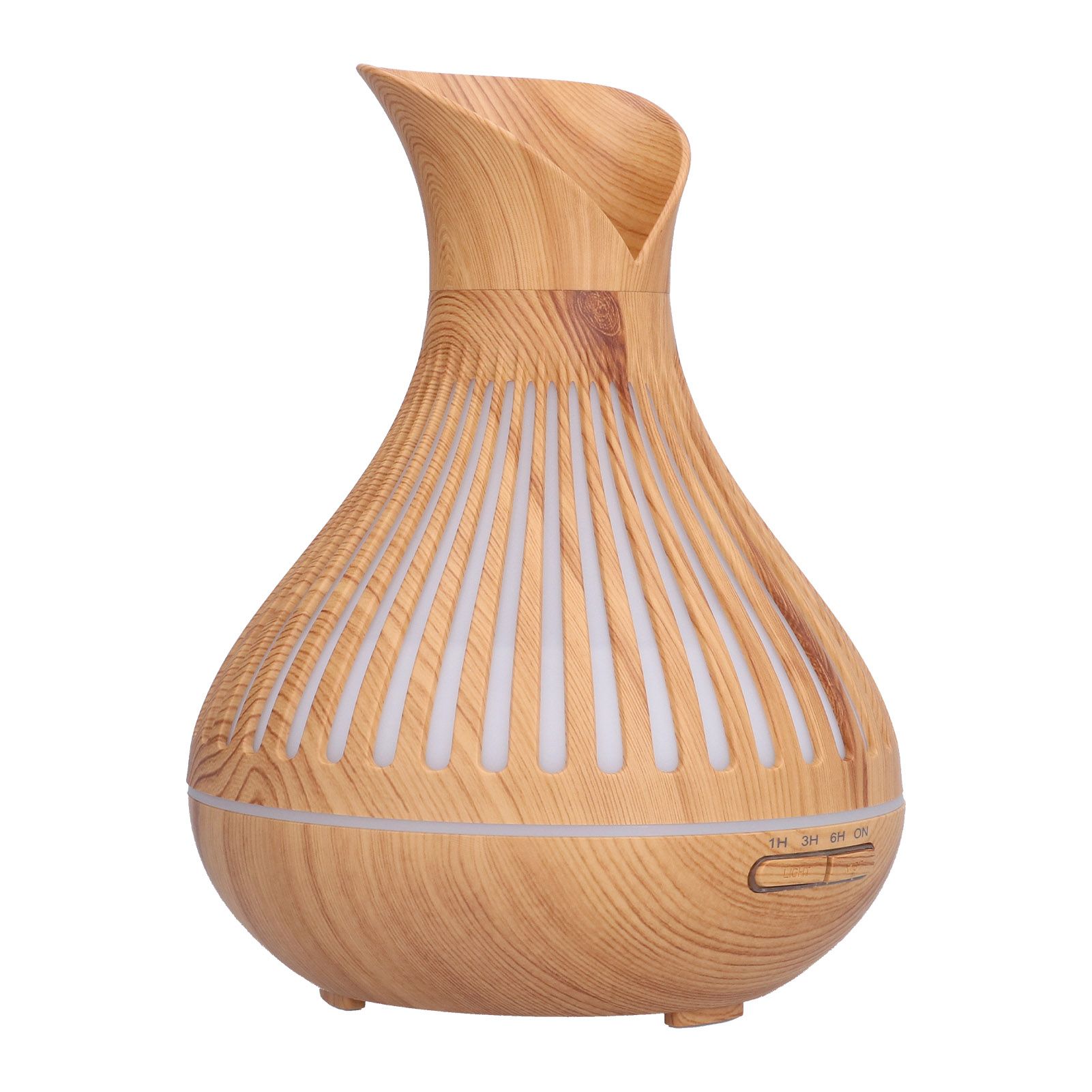 400ml Wood Grain Aromatherapy Diffuser Remote Control Essential Oil Diffuser view 9