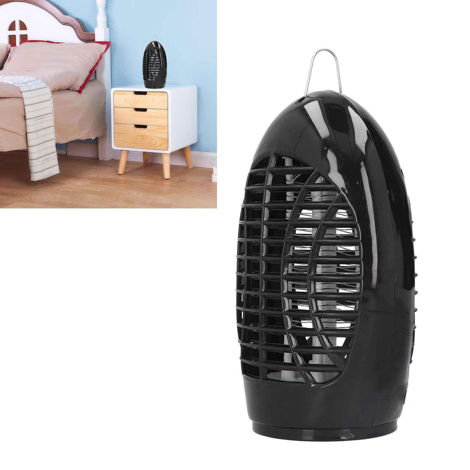 Black Electronic Mosquito Killer Suspensibility Environmental Radiationless view 11