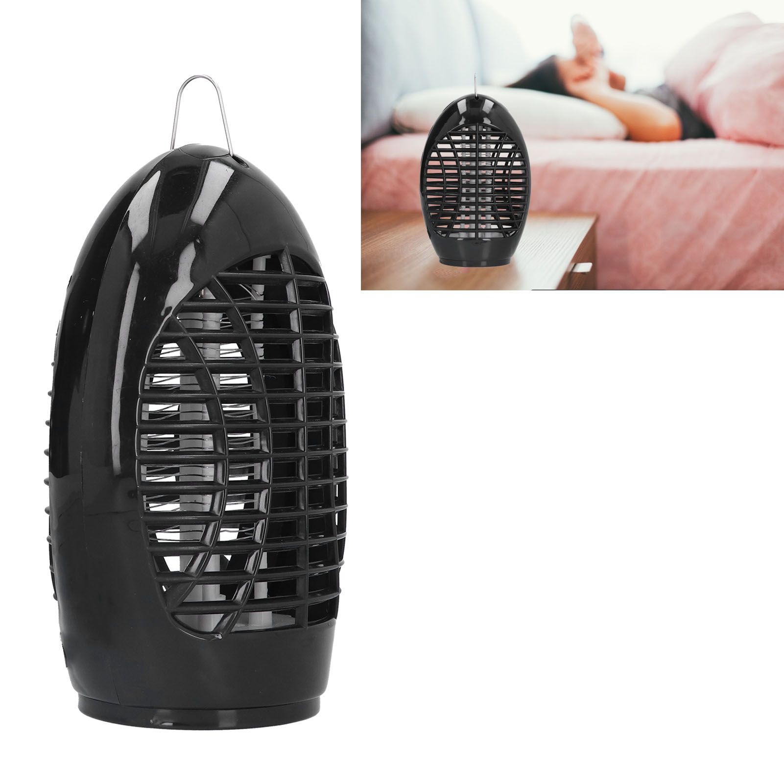 Black Electronic Mosquito Killer Suspensibility Environmental Radiationless view 12