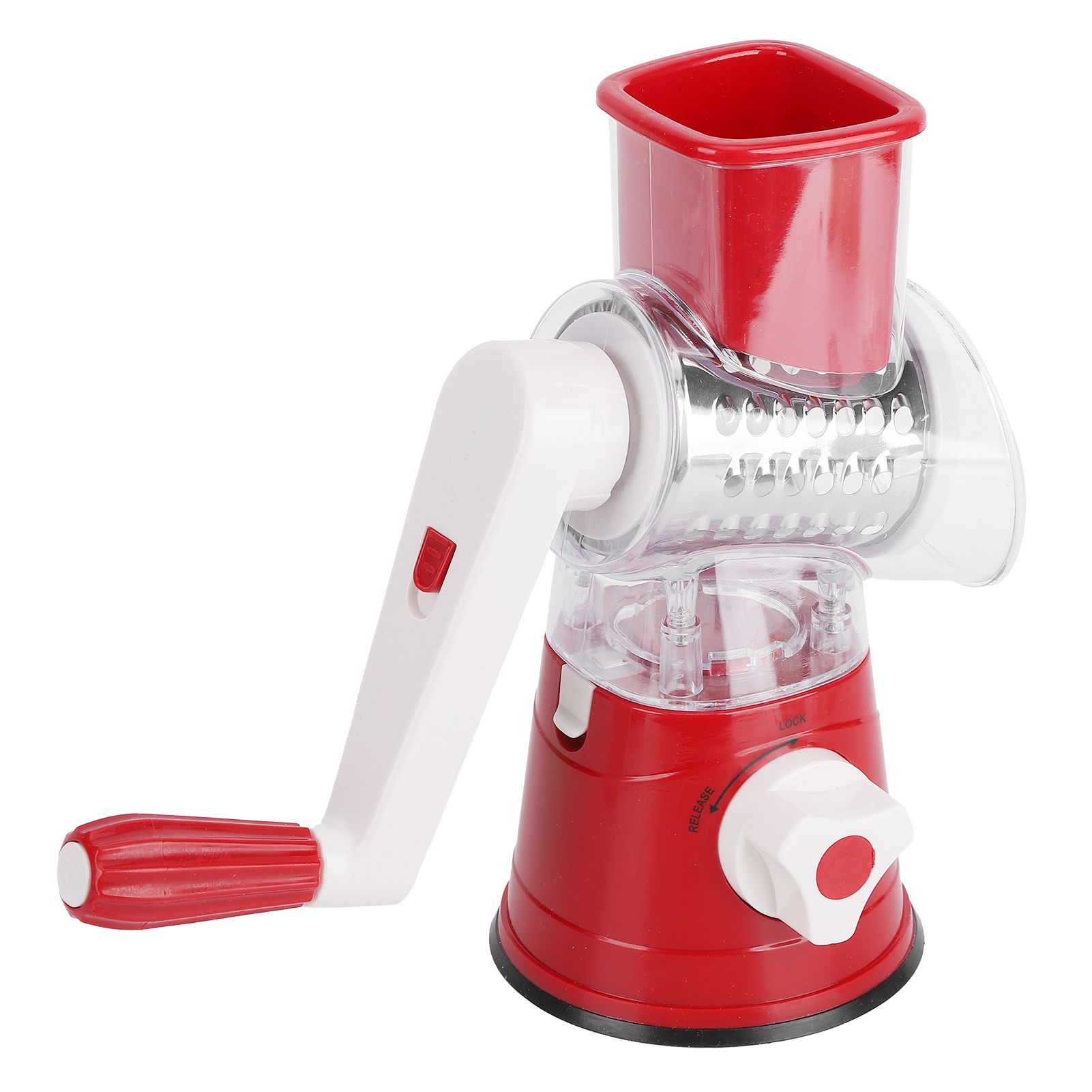 Hand Crank Vegetable Cutter Rotatable Fruit Grater Shredder Cutter Kitchen view 4