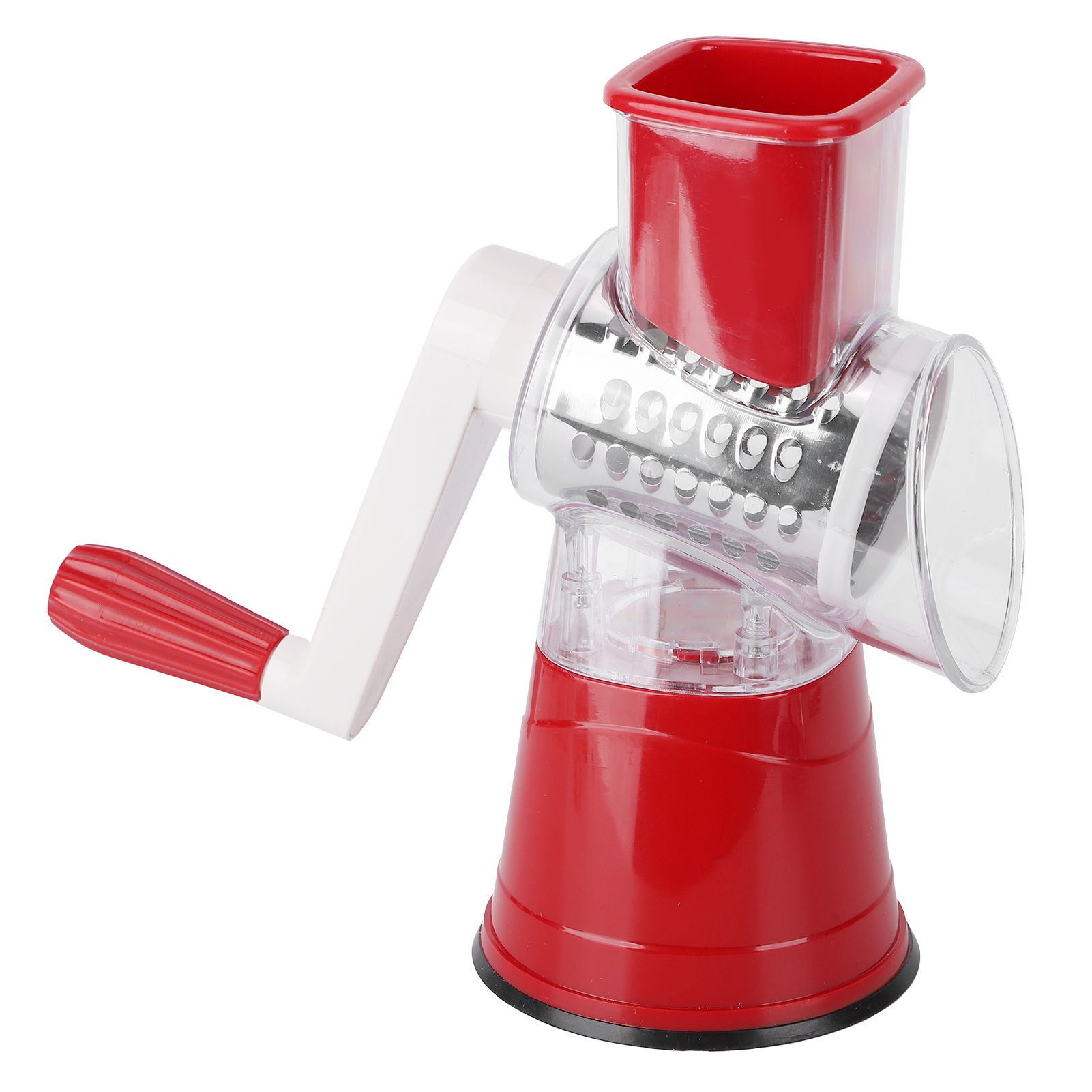 Hand Crank Vegetable Cutter Rotatable Fruit Grater Shredder Cutter Kitchen view 5
