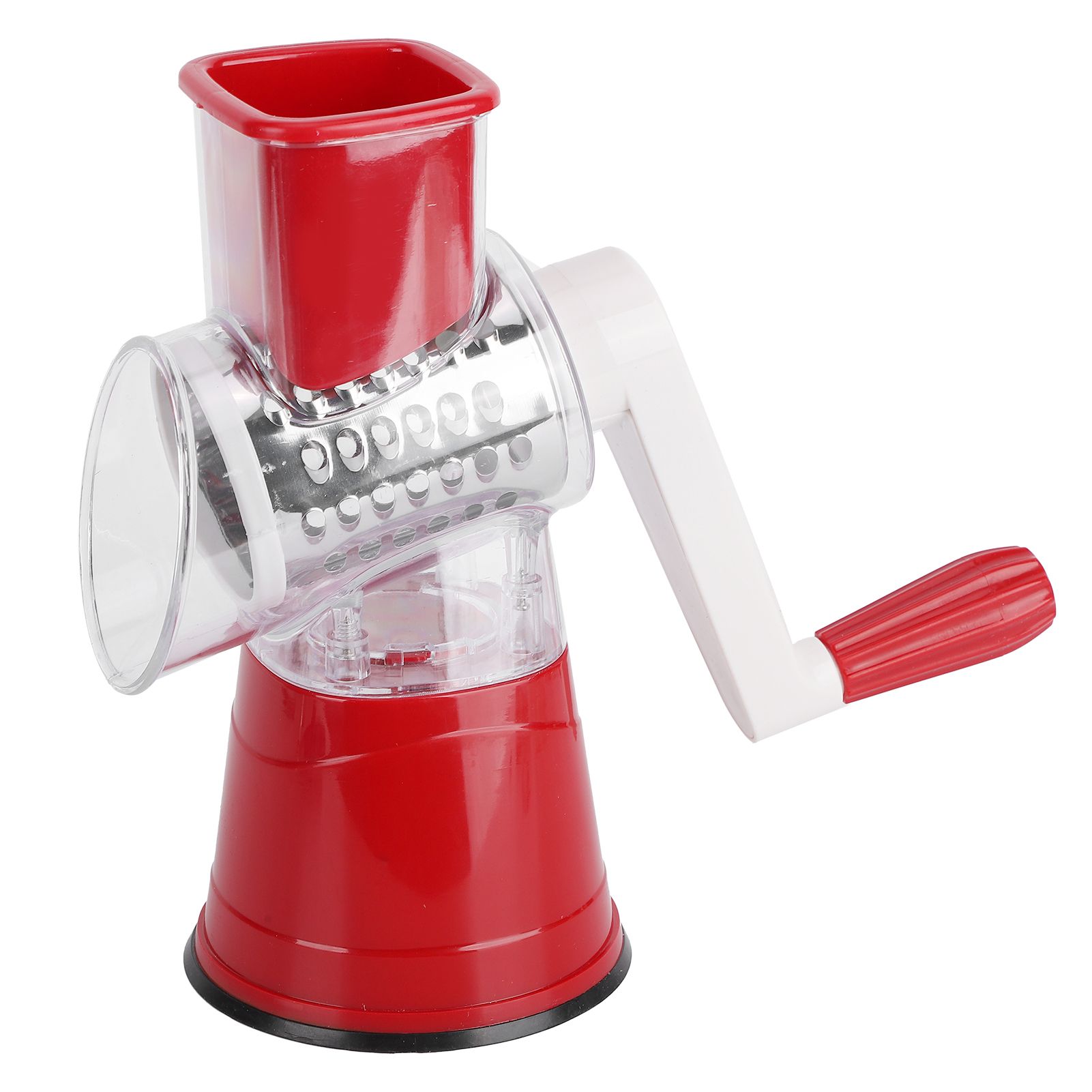 Hand Crank Vegetable Cutter Rotatable Fruit Grater Shredder Cutter Kitchen view 8