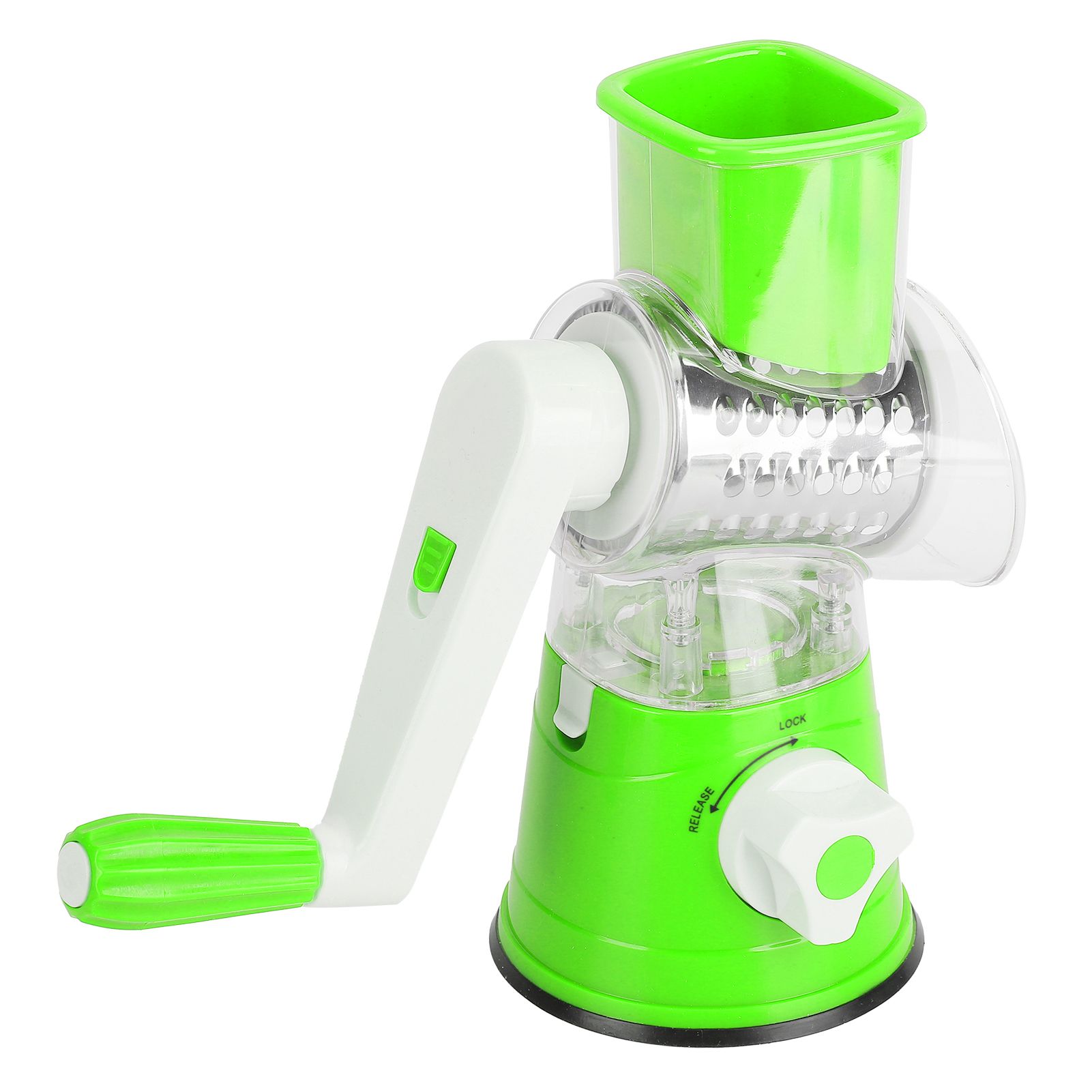Hand Crank Vegetable Cutter Rotatable Fruit Grater Shredder Cutter Kitchen view 4
