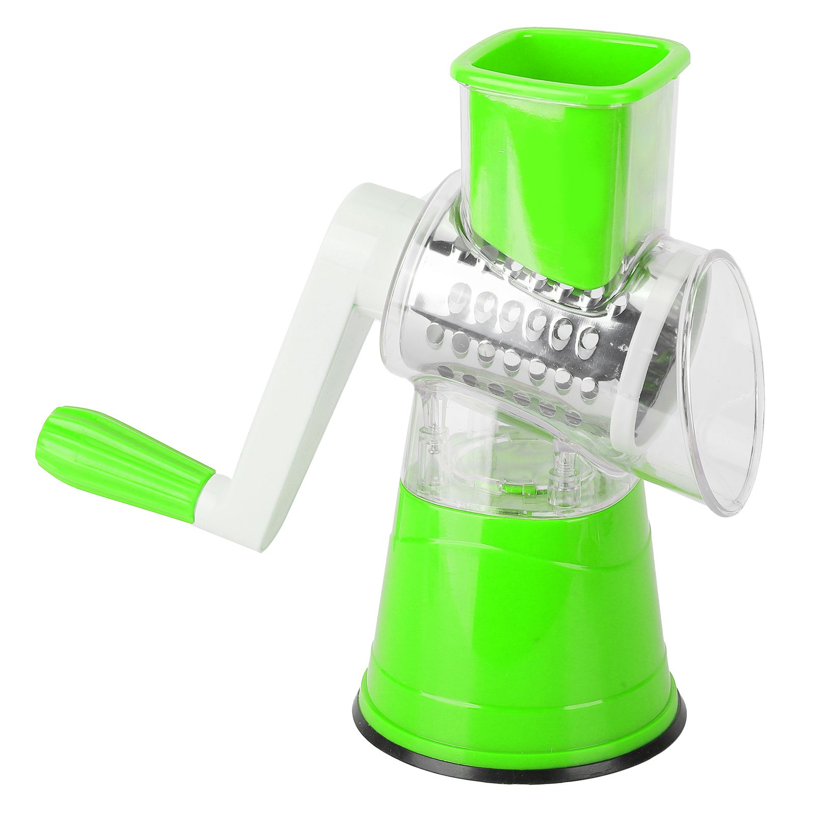 Hand Crank Vegetable Cutter Rotatable Fruit Grater Shredder Cutter Kitchen view 10