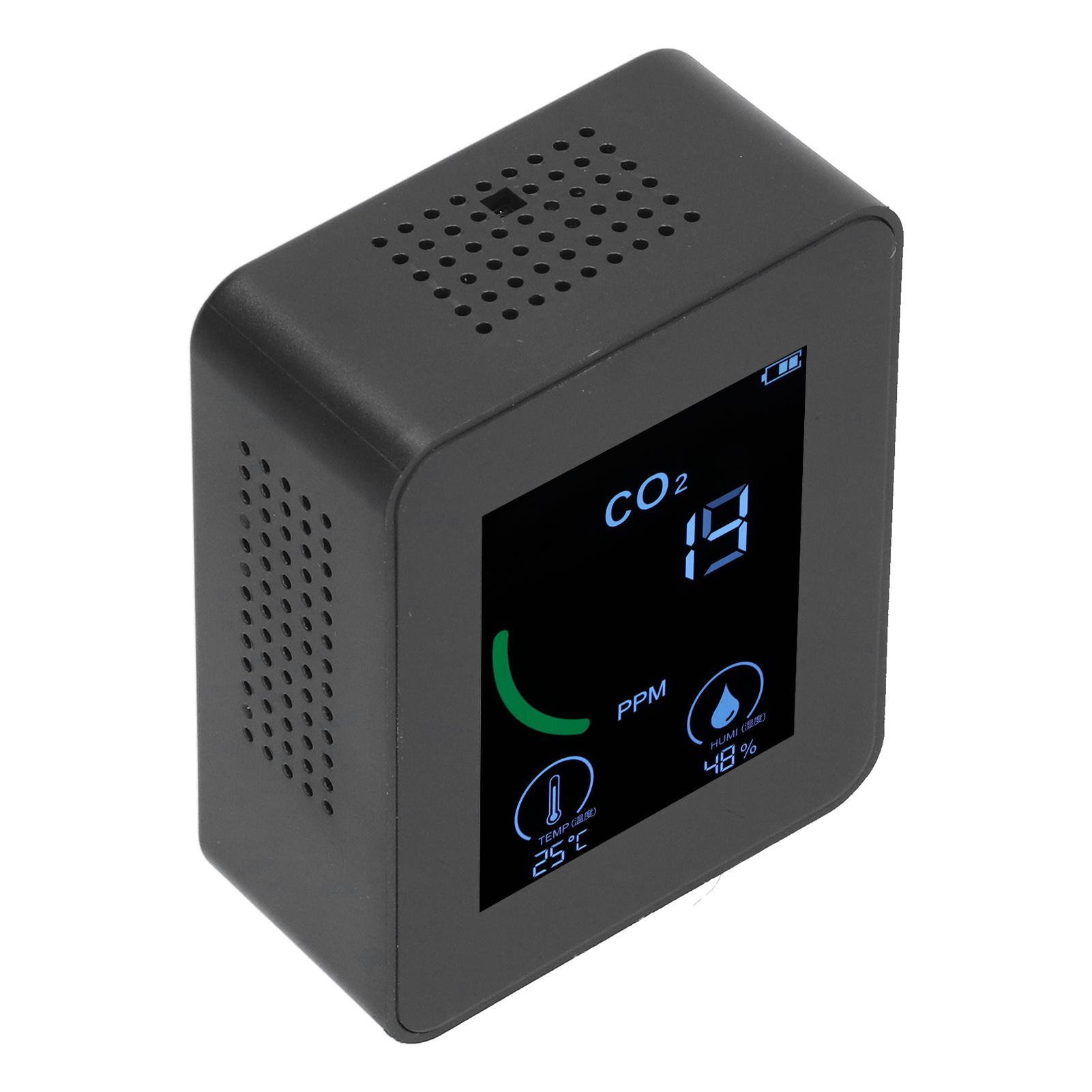 Air Quality Detector Digital USB Charging Carbon Dioxide Monitor Temperature view 5