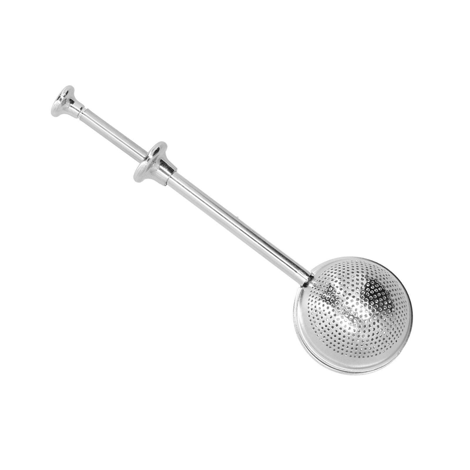 Stainless Steel Telescopic Tea Infuser Portable Push Type Loose Leaf Tea view 4
