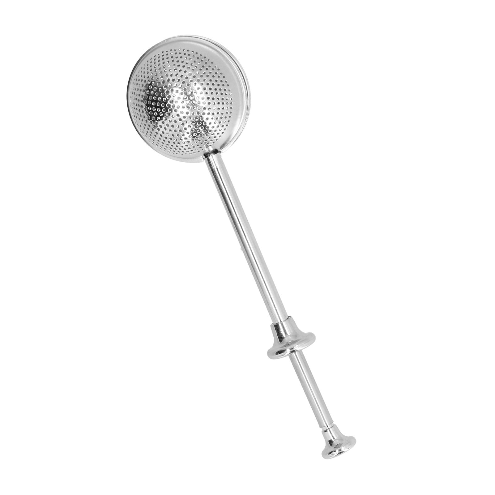 Stainless Steel Telescopic Tea Infuser Portable Push Type Loose Leaf Tea view 5