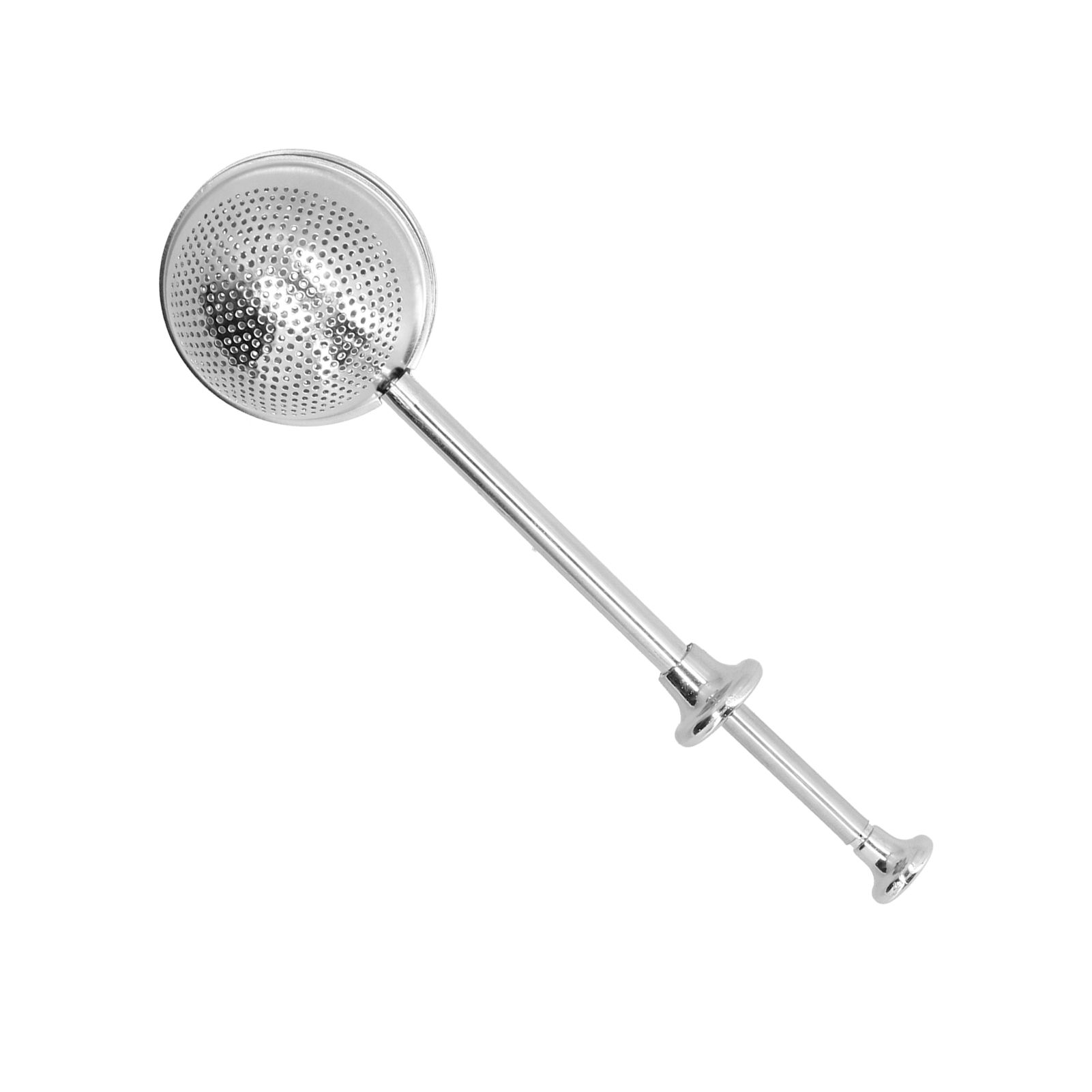 Stainless Steel Telescopic Tea Infuser Portable Push Type Loose Leaf Tea view 6