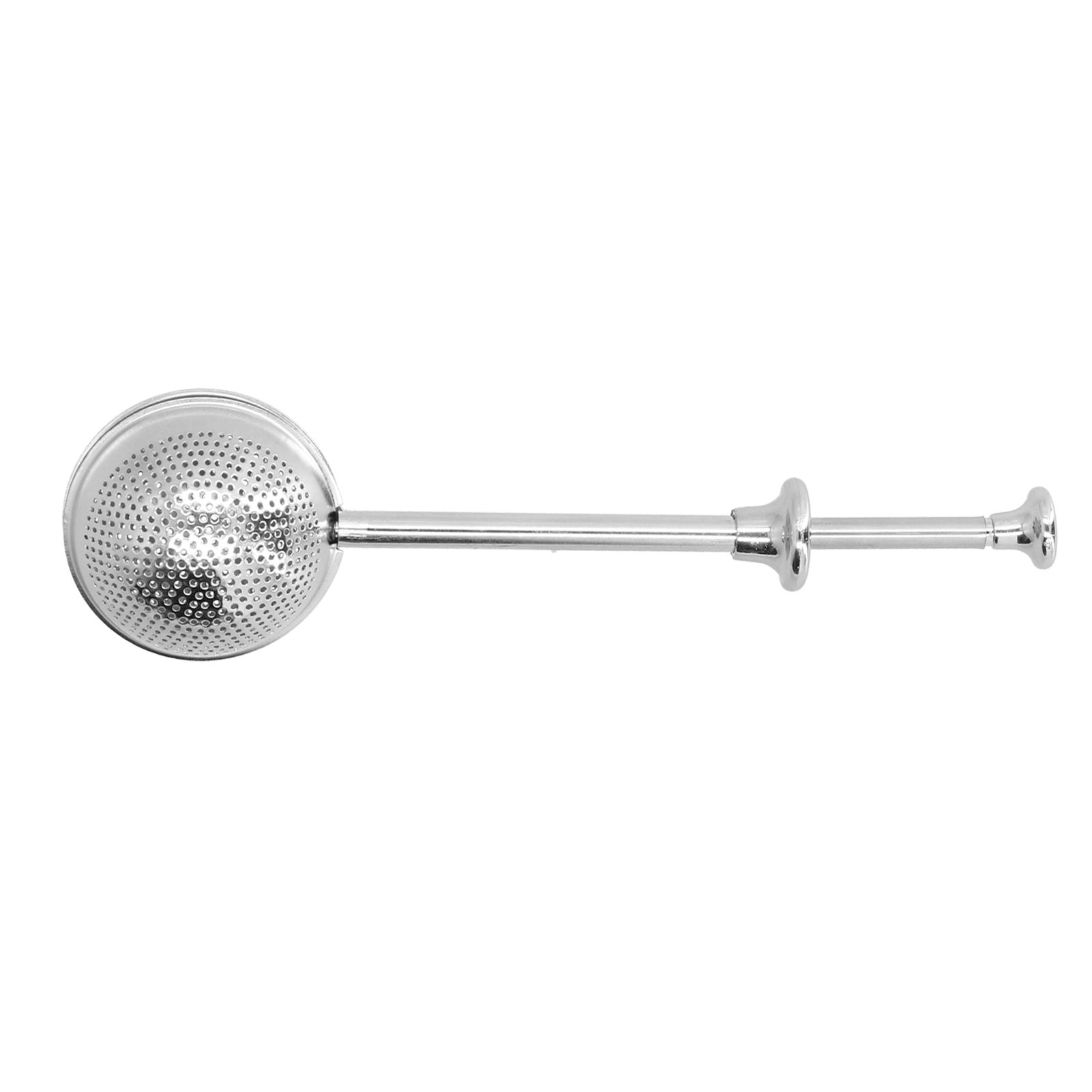Stainless Steel Telescopic Tea Infuser Portable Push Type Loose Leaf Tea view 7