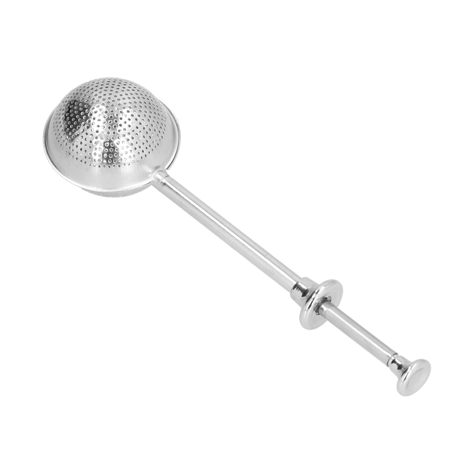 Stainless Steel Telescopic Tea Infuser Portable Push Type Loose Leaf Tea view 10