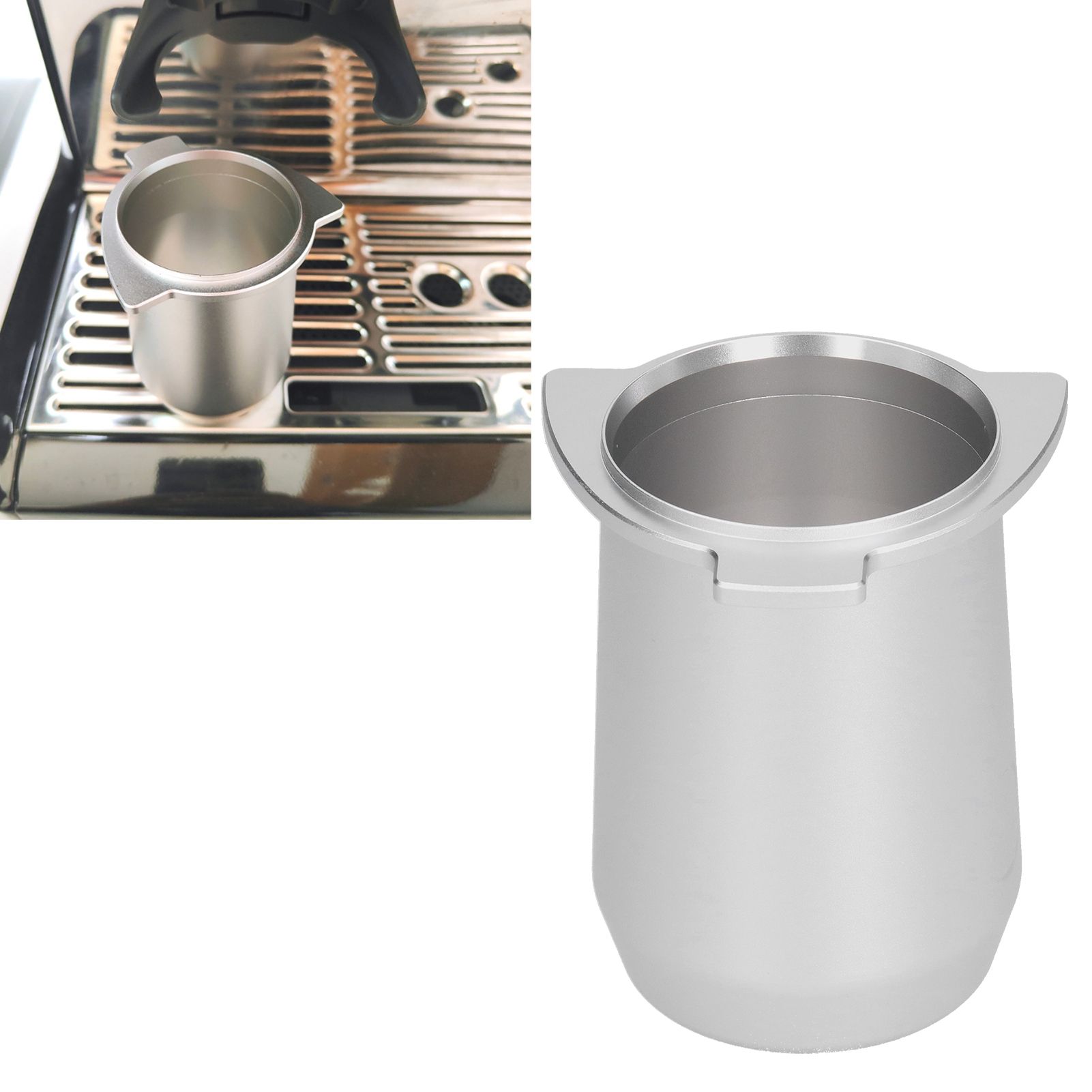 Dosing Cup Aluminium Alloy Coffee Dosing Cup Powder Feeder Part for Breville 8 view 11