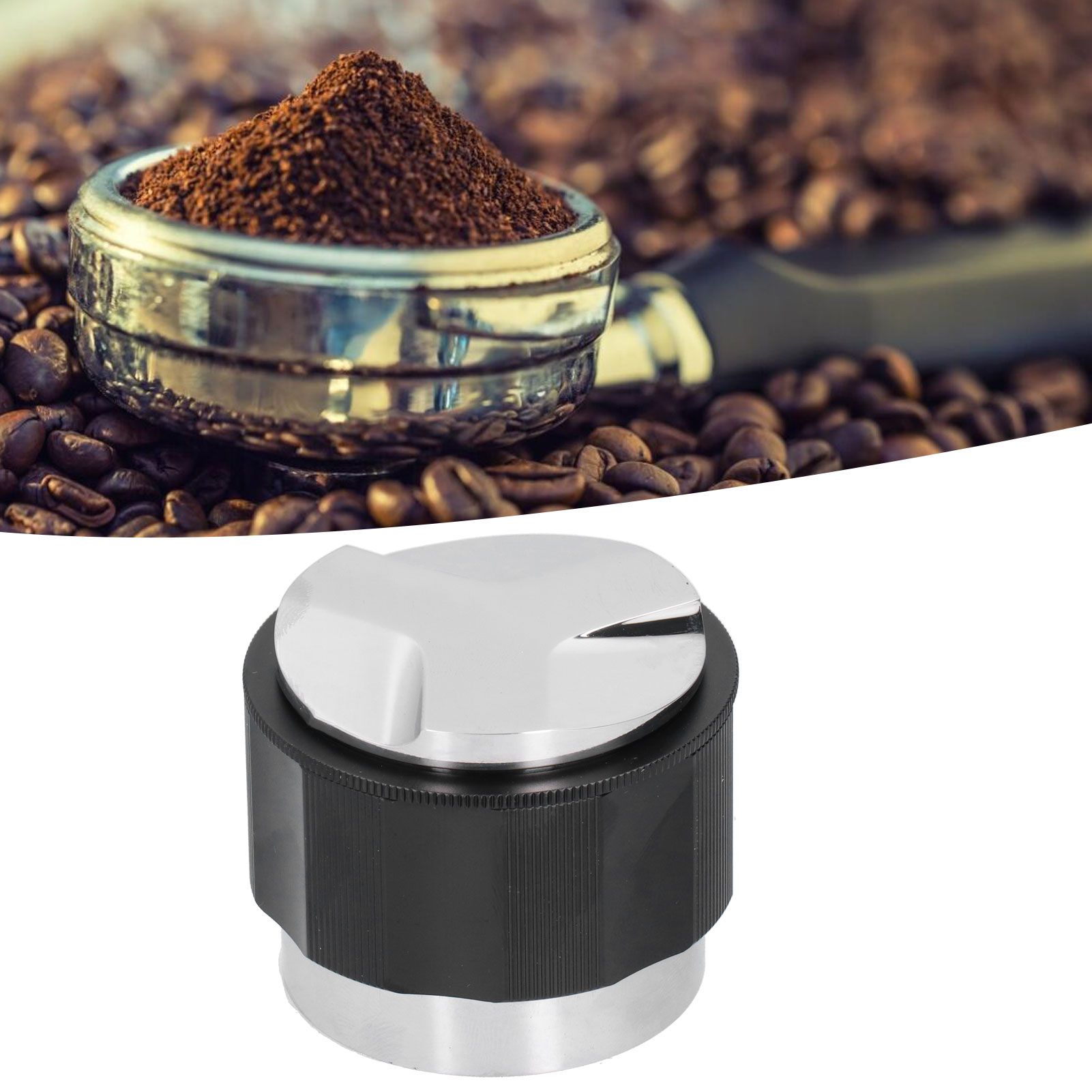 53mm Coffee Tamper 3 Angled Slopes Double Headed Base Adjustable Coffee Powder view 12