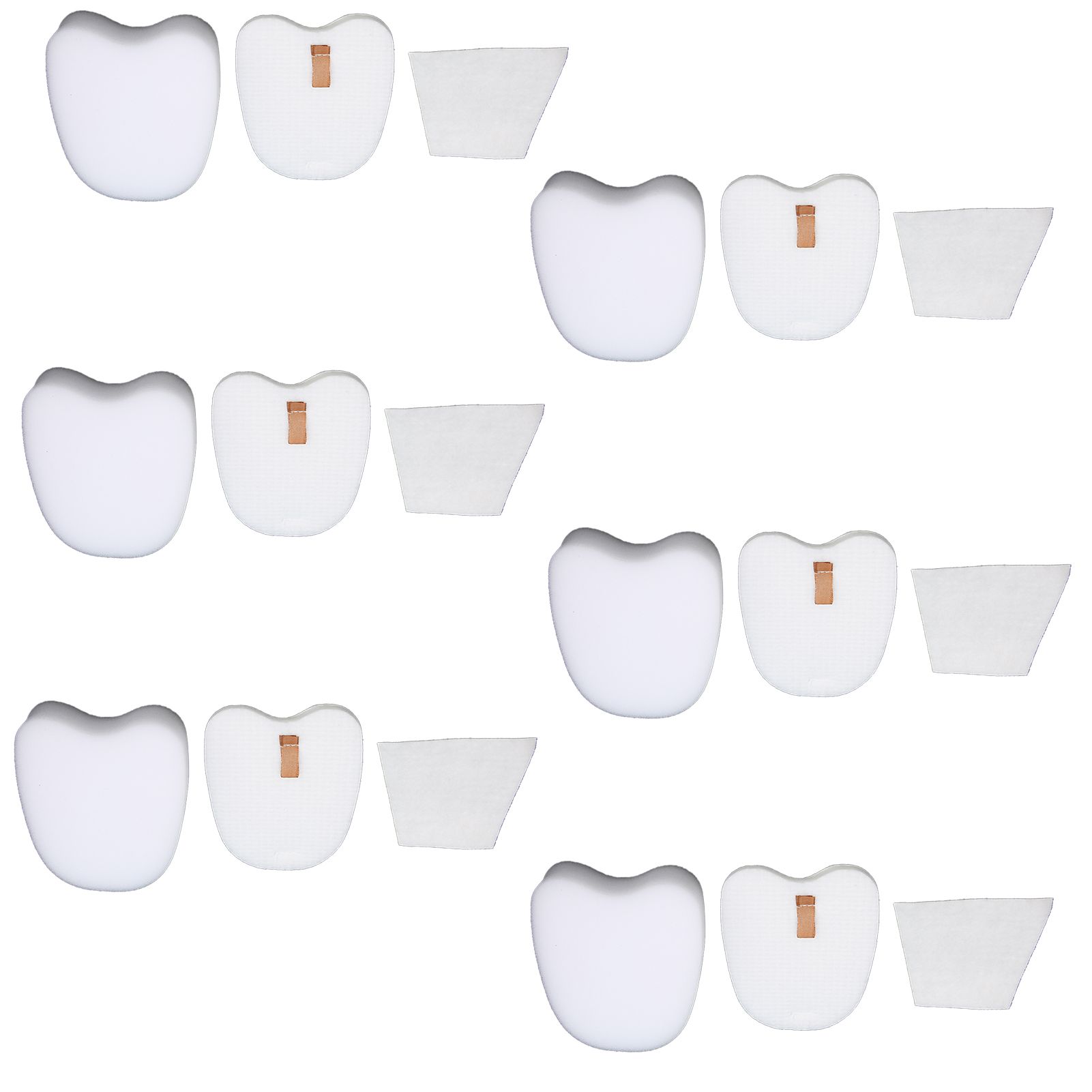 6 Set Filter Elements Cotton Filter Sheet Replacement Fit for Shark XPMFK320 view 8