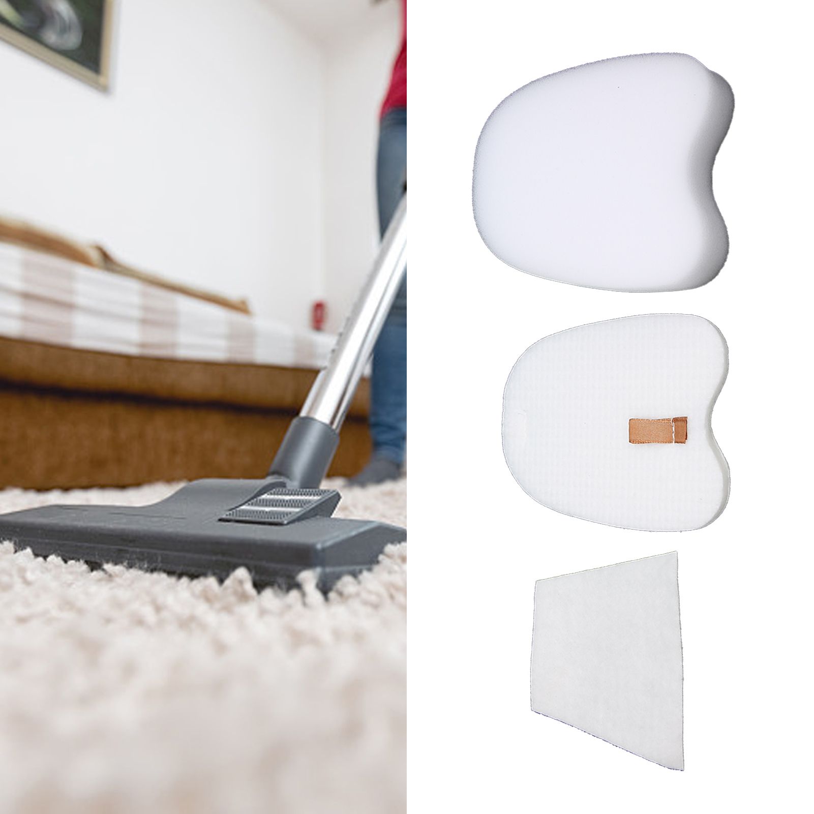 6 Set Filter Elements Cotton Filter Sheet Replacement Fit for Shark XPMFK320 view 11