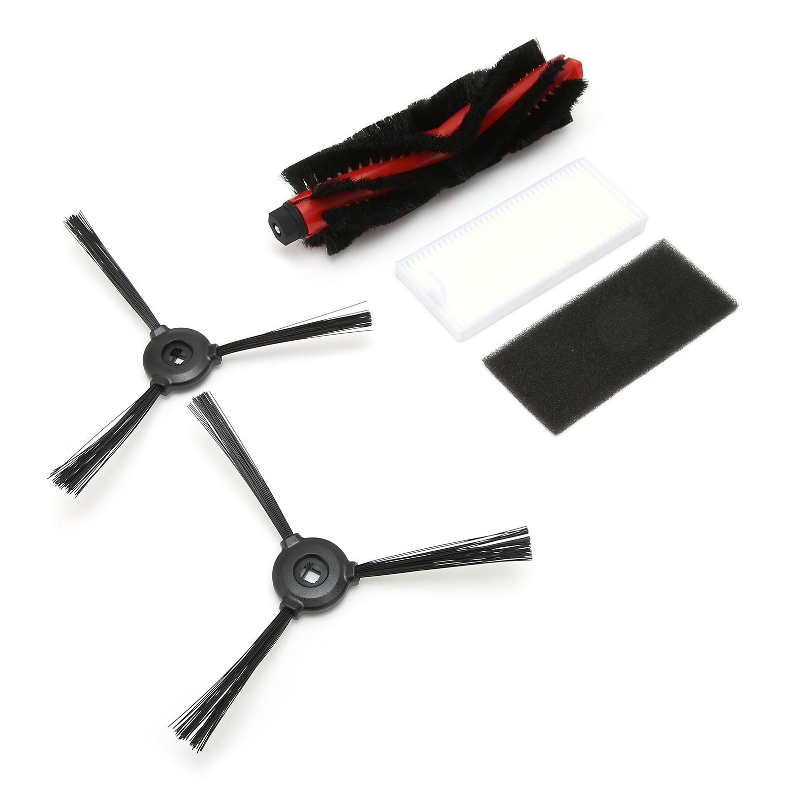 Main Brush Side Brush Filter Replacement Set Fit for Lefant view 4