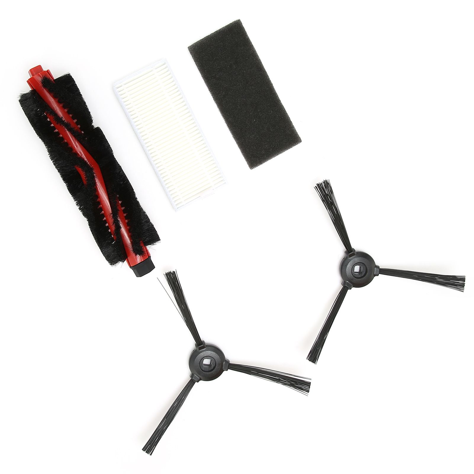 Main Brush Side Brush Filter Replacement Set Fit for Lefant view 5