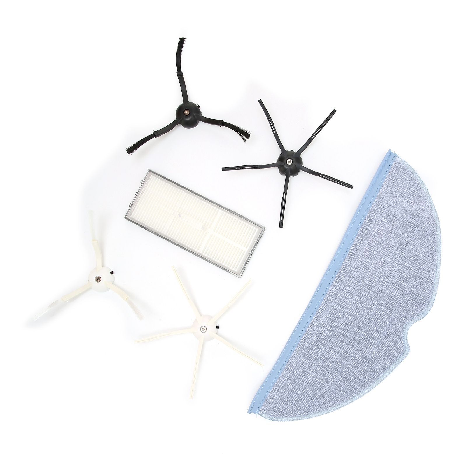 Cleaning Mop Cloth Filter Element Side Brush Kit Replacement for T7S T7plus S7 view 5