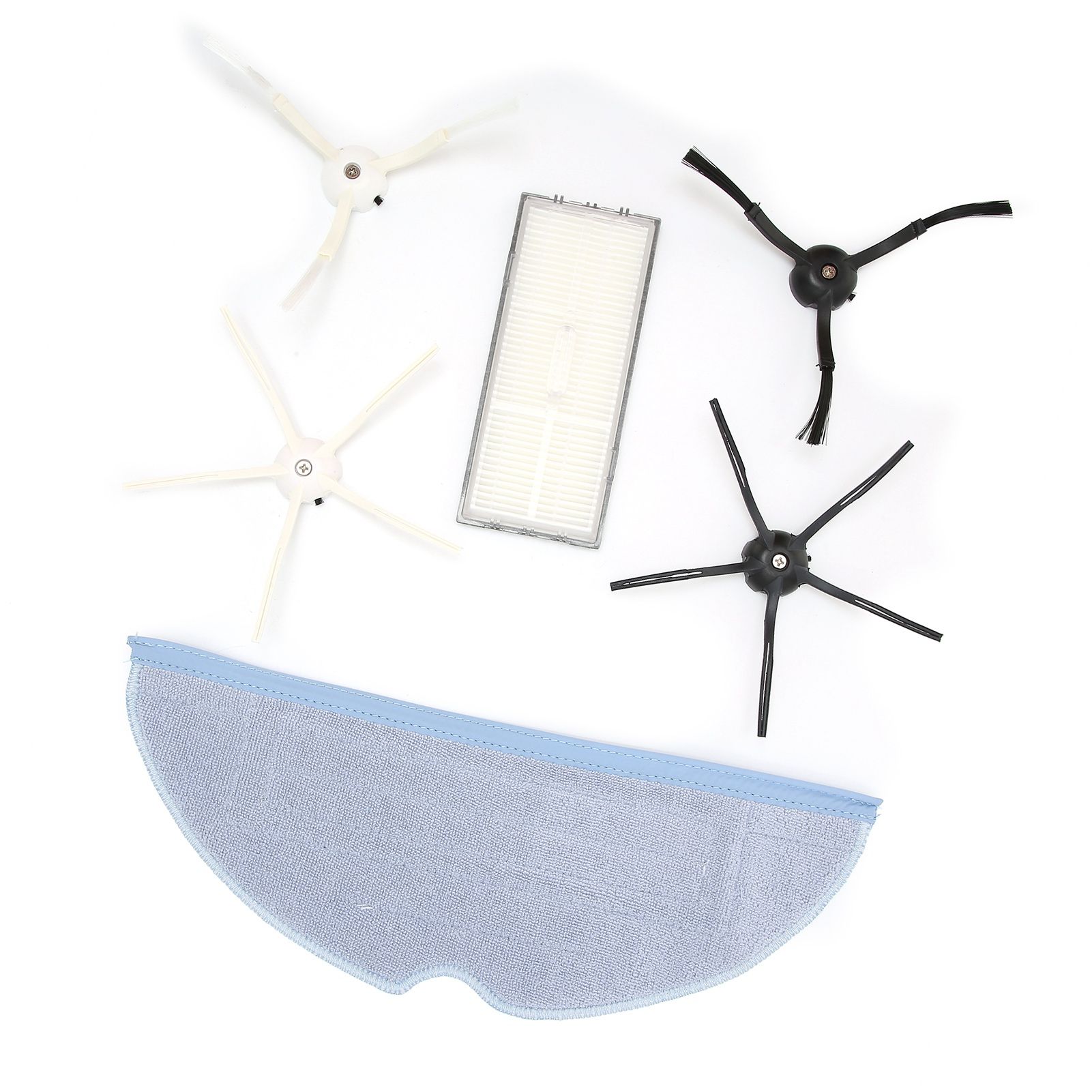 Cleaning Mop Cloth Filter Element Side Brush Kit Replacement for T7S T7plus S7 view 6
