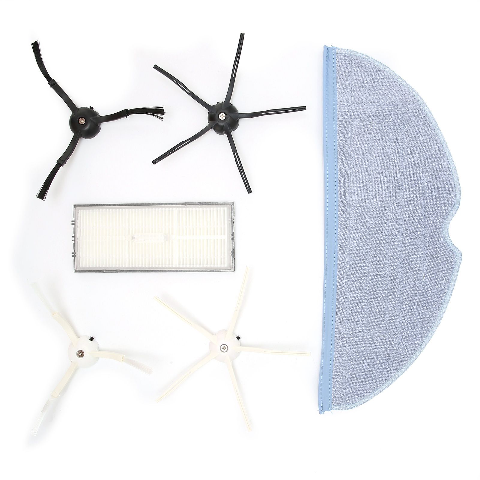 Cleaning Mop Cloth Filter Element Side Brush Kit Replacement for T7S T7plus S7 view 8