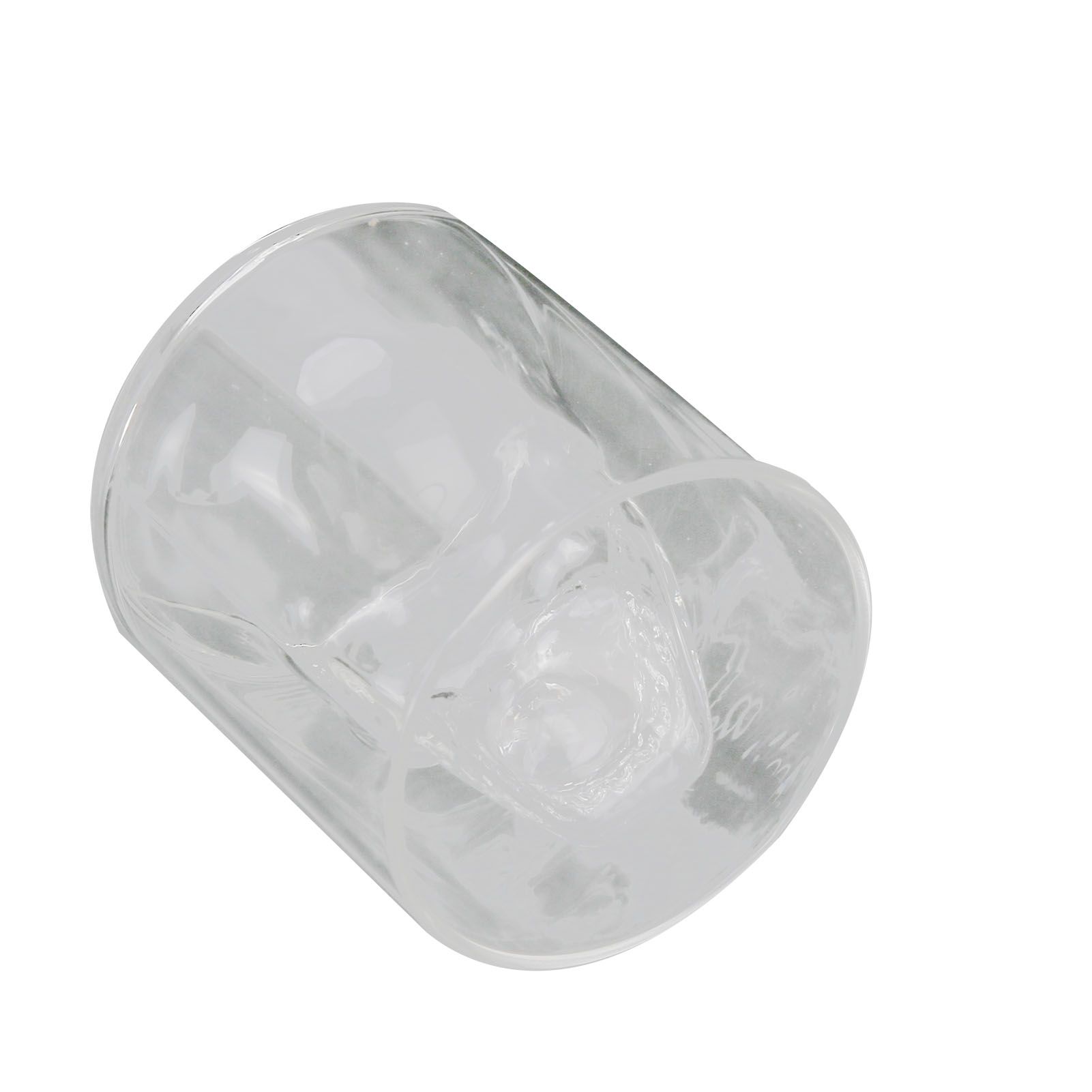75ml Double Layer Wine Glass Skull Shaped Transparent Whisky Beer Glass Cup view 6