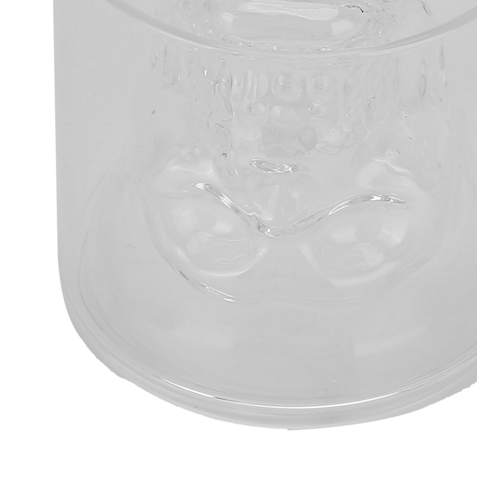 75ml Double Layer Wine Glass Skull Shaped Transparent Whisky Beer Glass Cup view 12