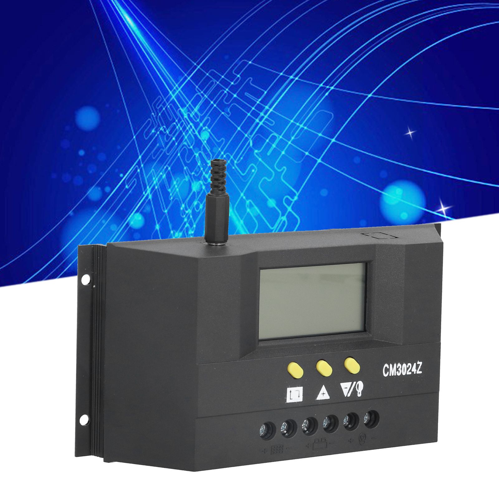 CM3024Z 30A Solar Charge Controller LCD PWM Charge Controller Photovoltaic view 12