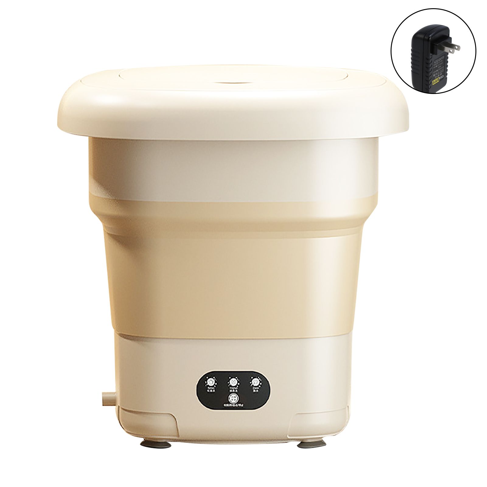 9L Foldable Washing Machine Multifunction Compact Mini Washing Machine view 3