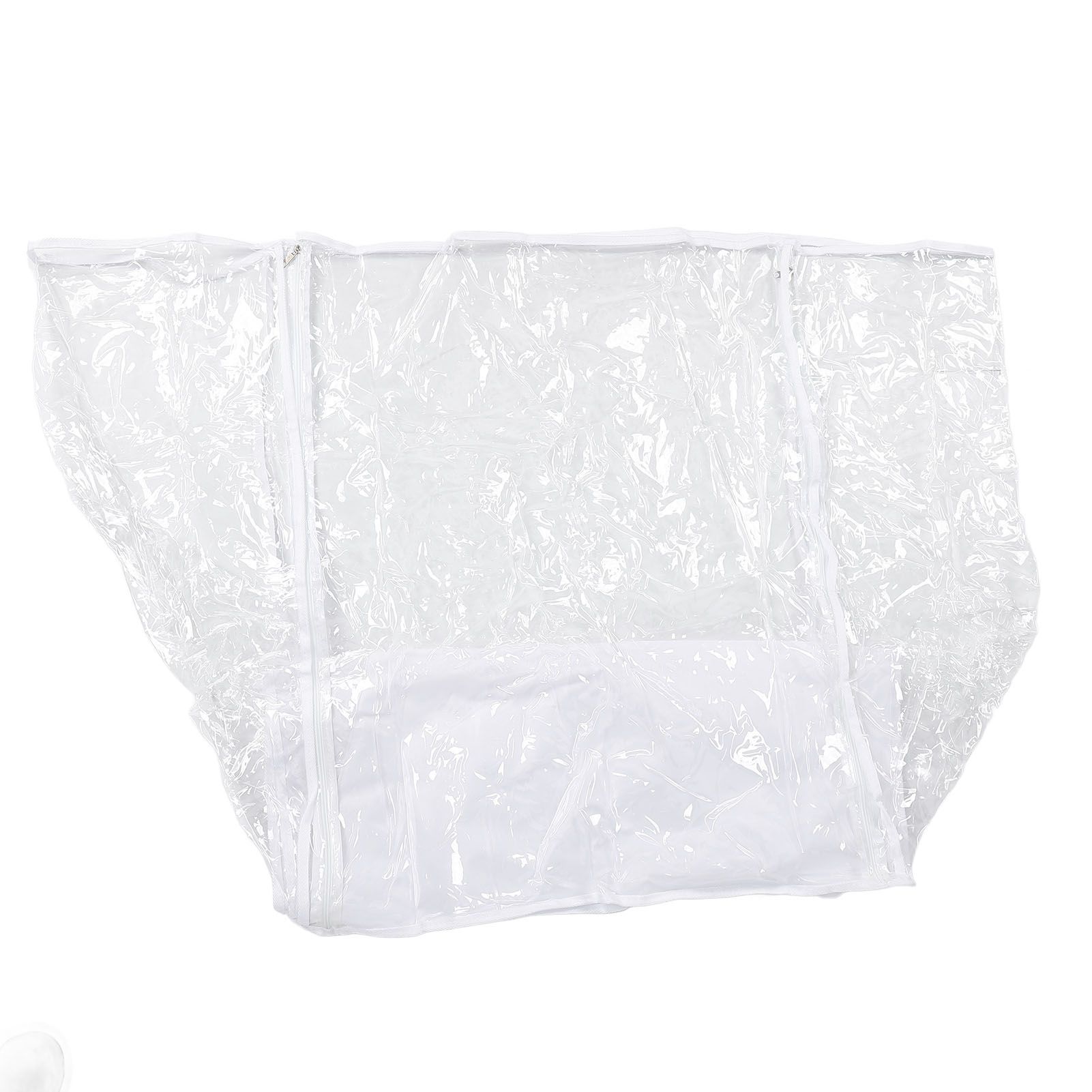 Sheet Pan Rack Cover Transparent Foldable PVC Foodservice Bread Rack Cover for view 6