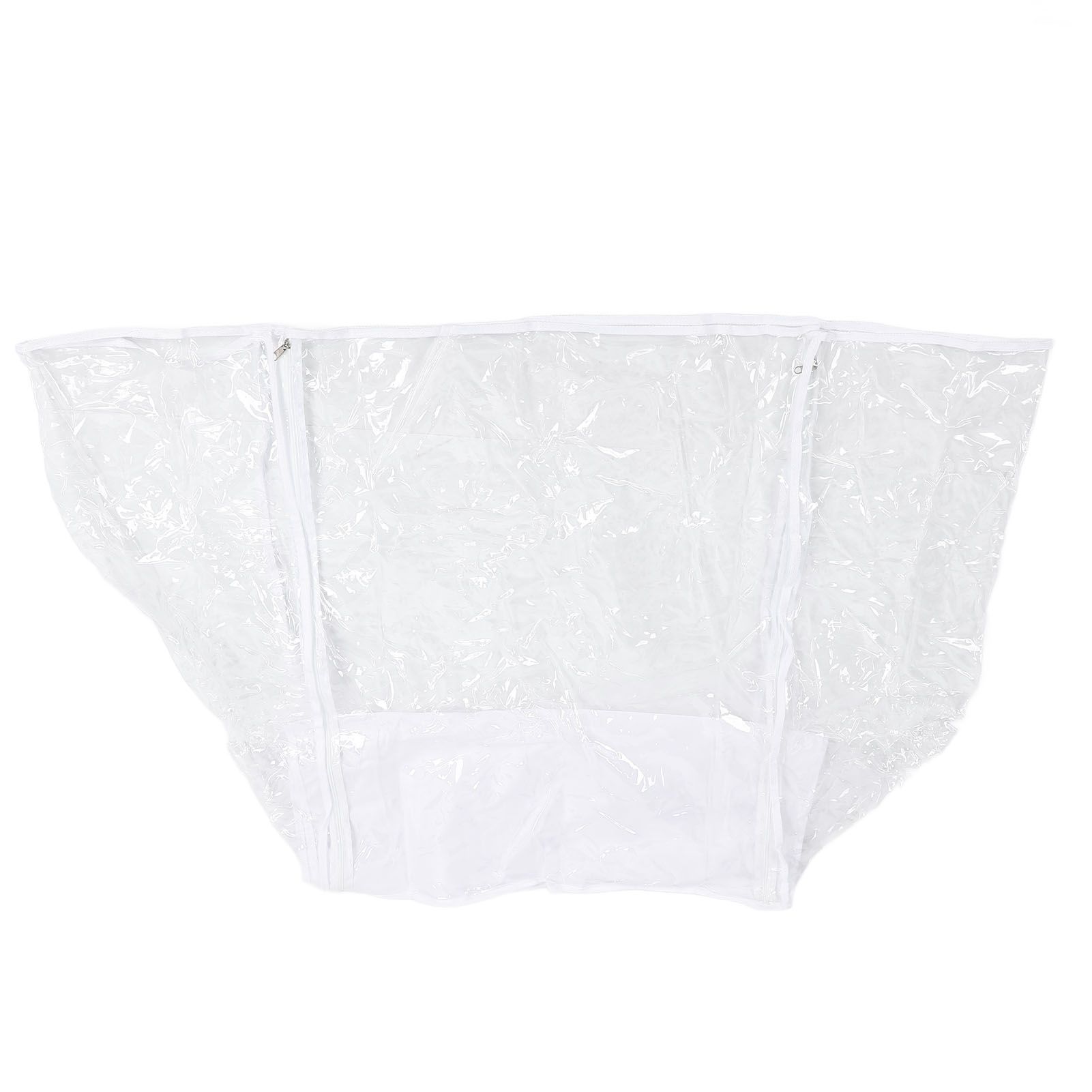 Sheet Pan Rack Cover Transparent Foldable PVC Foodservice Bread Rack Cover for view 3