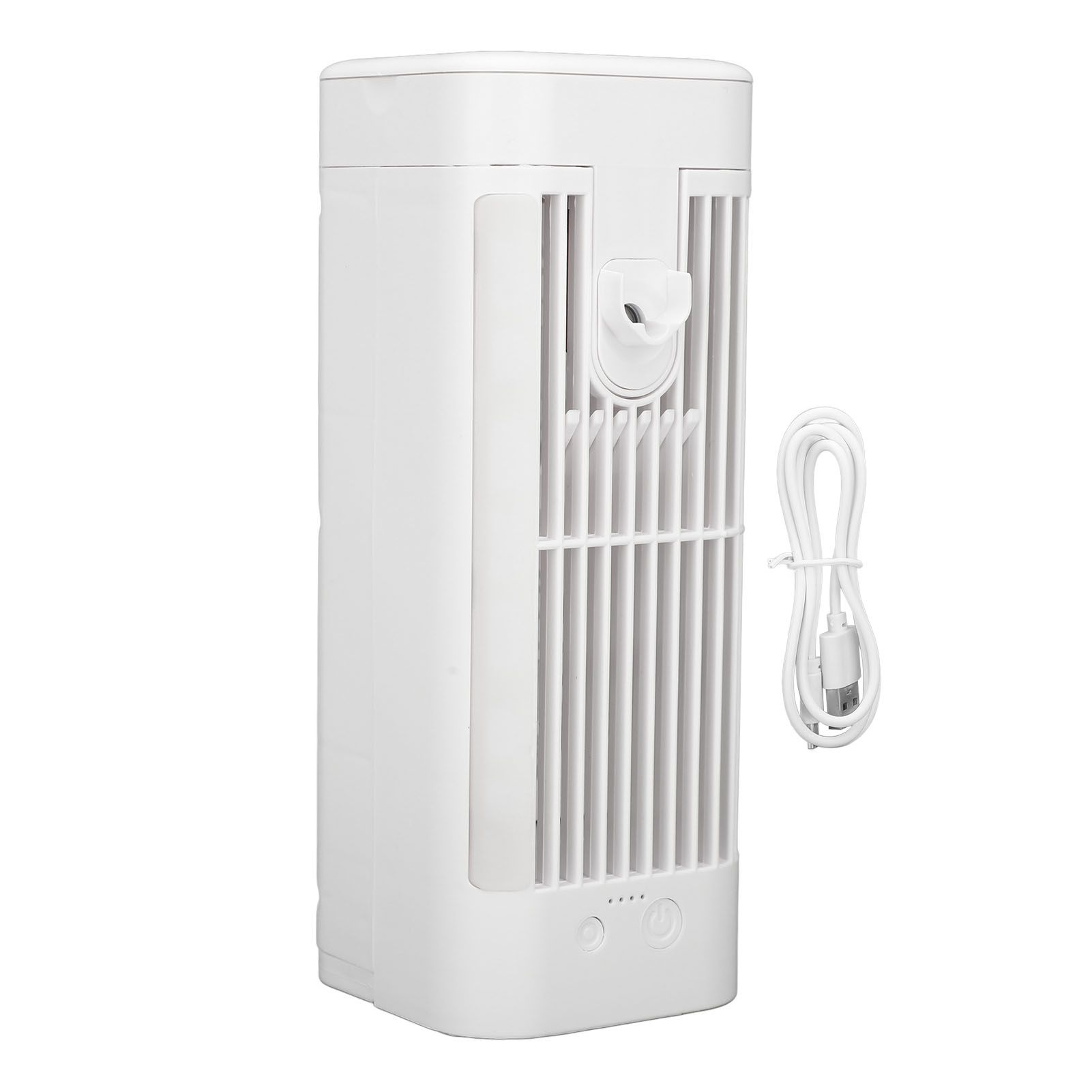 Portable Air Conditioner Cooling Fan 3 Speeds 120ml Water Tank USB Desktop Air view 3