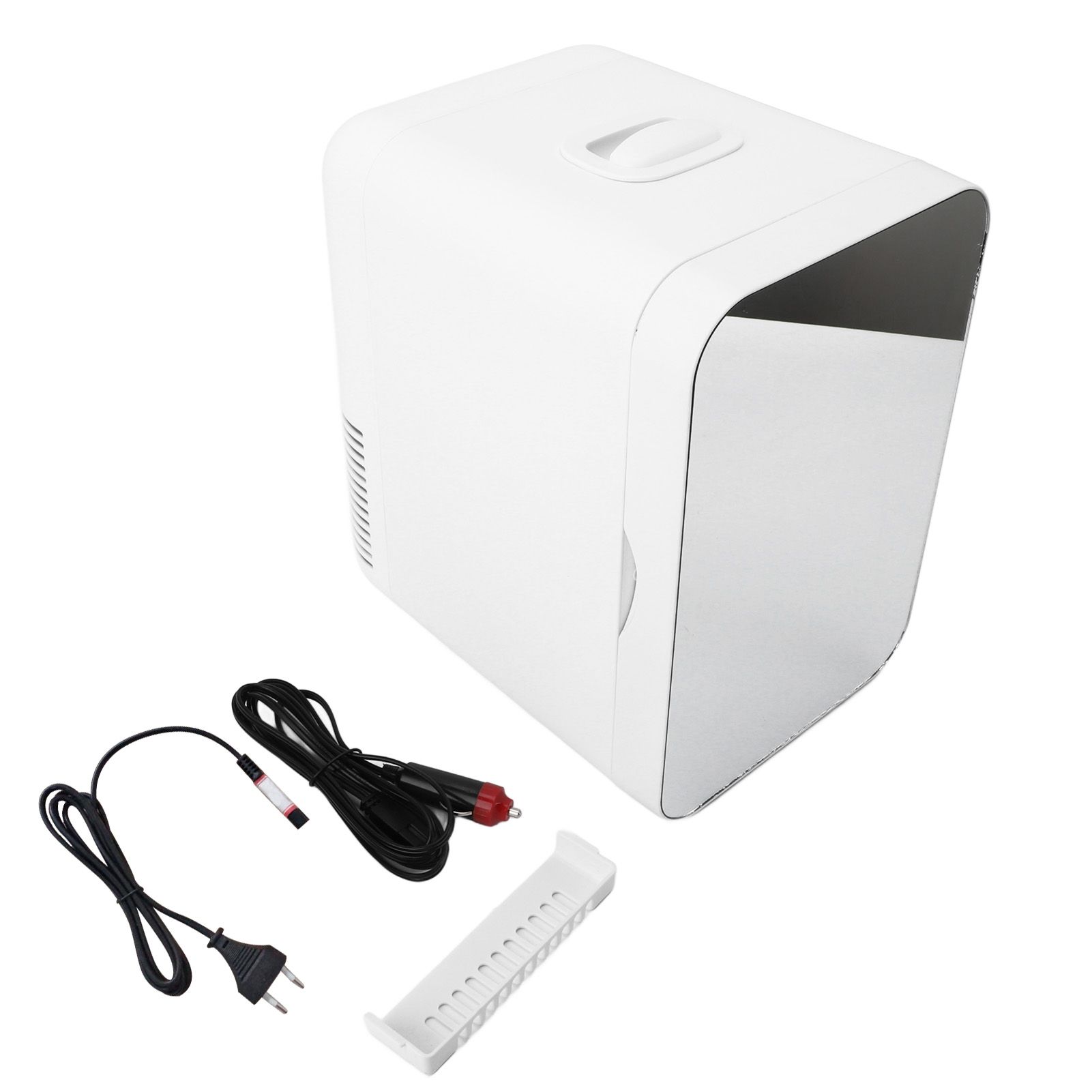 Mini Fridge 8L Glass Semiconductor Electric Cooler and Warmer Quiet Portable view 3
