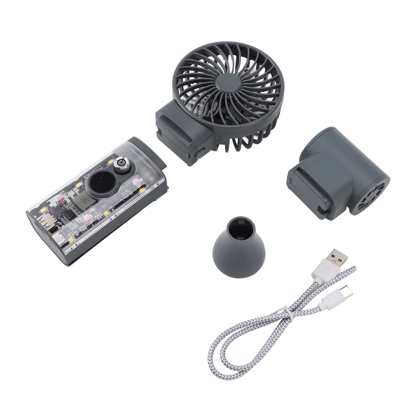 Electric Air Duster 100000RPM Detachable Turbofan Cordless Handheld Jet Dry view 3