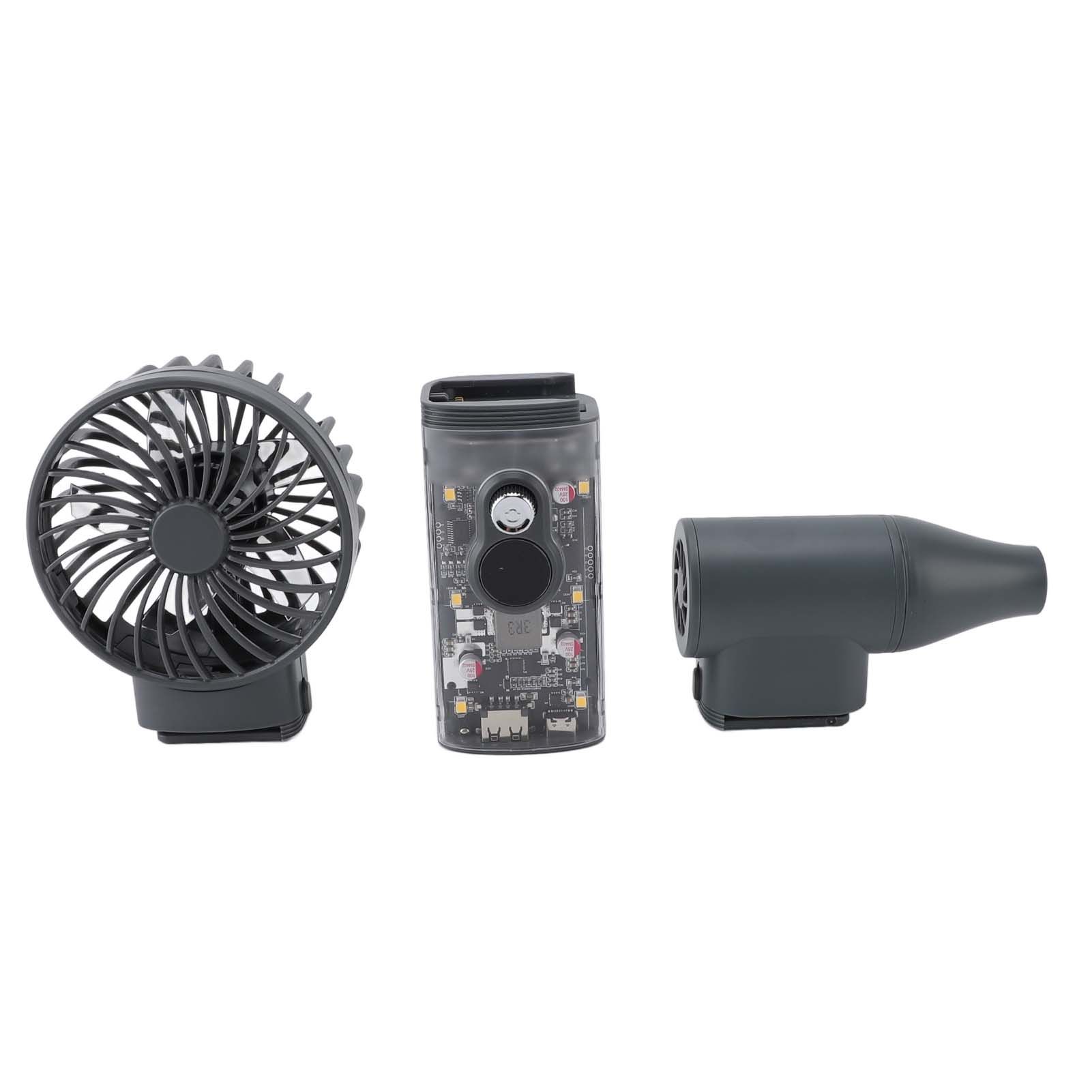 Electric Air Duster 100000RPM Detachable Turbofan Cordless Handheld Jet Dry view 4