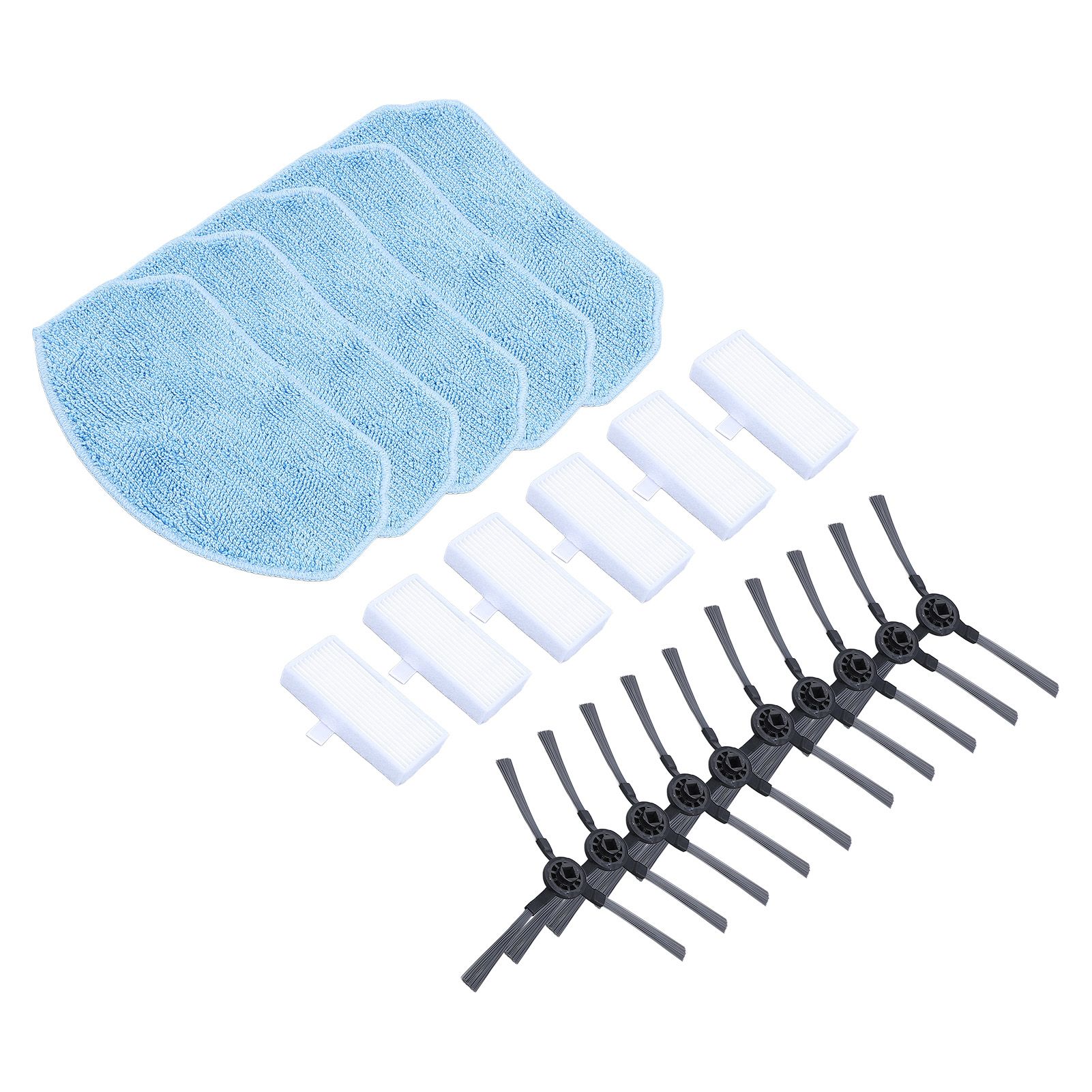 Robot Vacuum Cleaner Replacement Parts Vacuum Filters Mop Pads Side Brush view 4