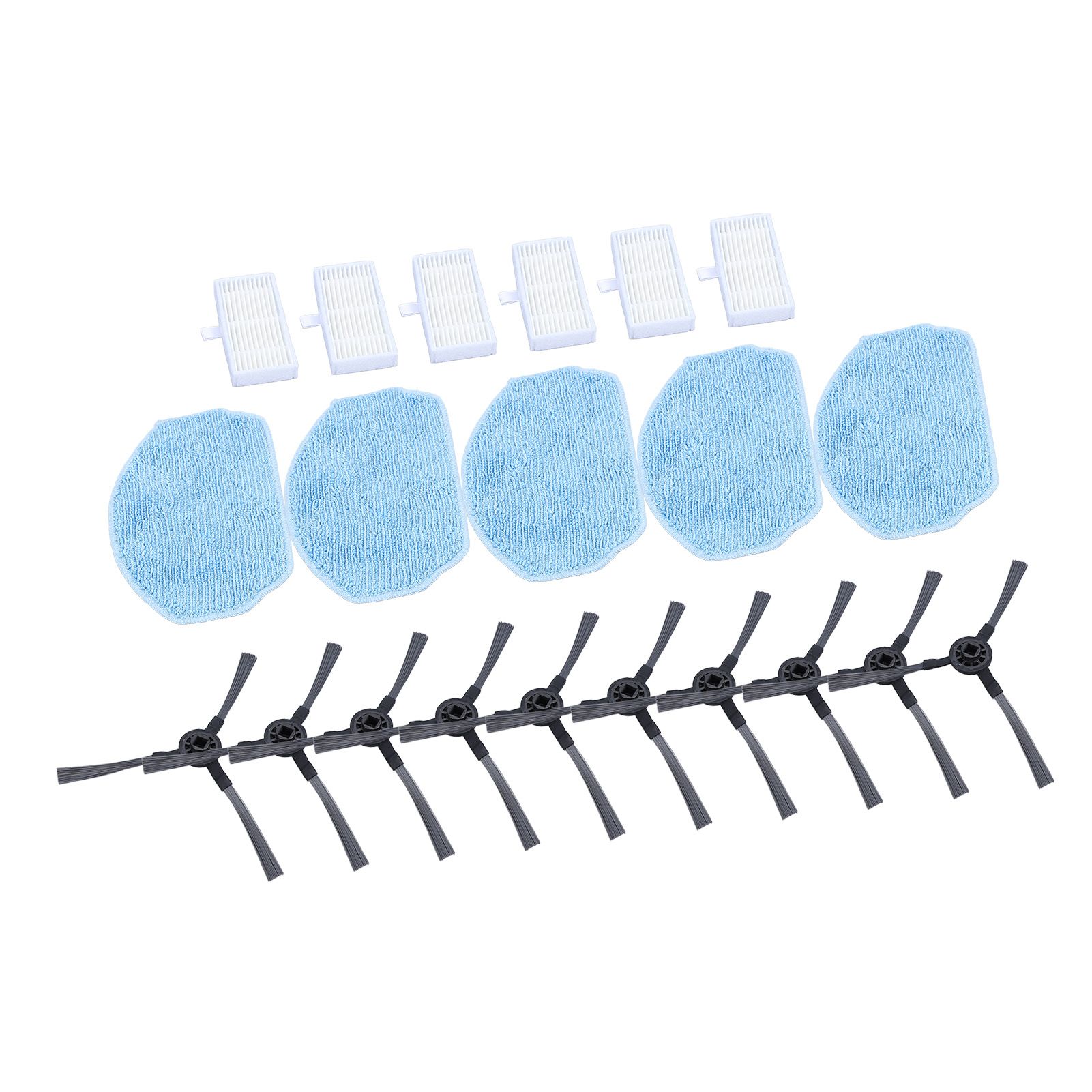 Robot Vacuum Cleaner Replacement Parts Vacuum Filters Mop Pads Side Brush view 10