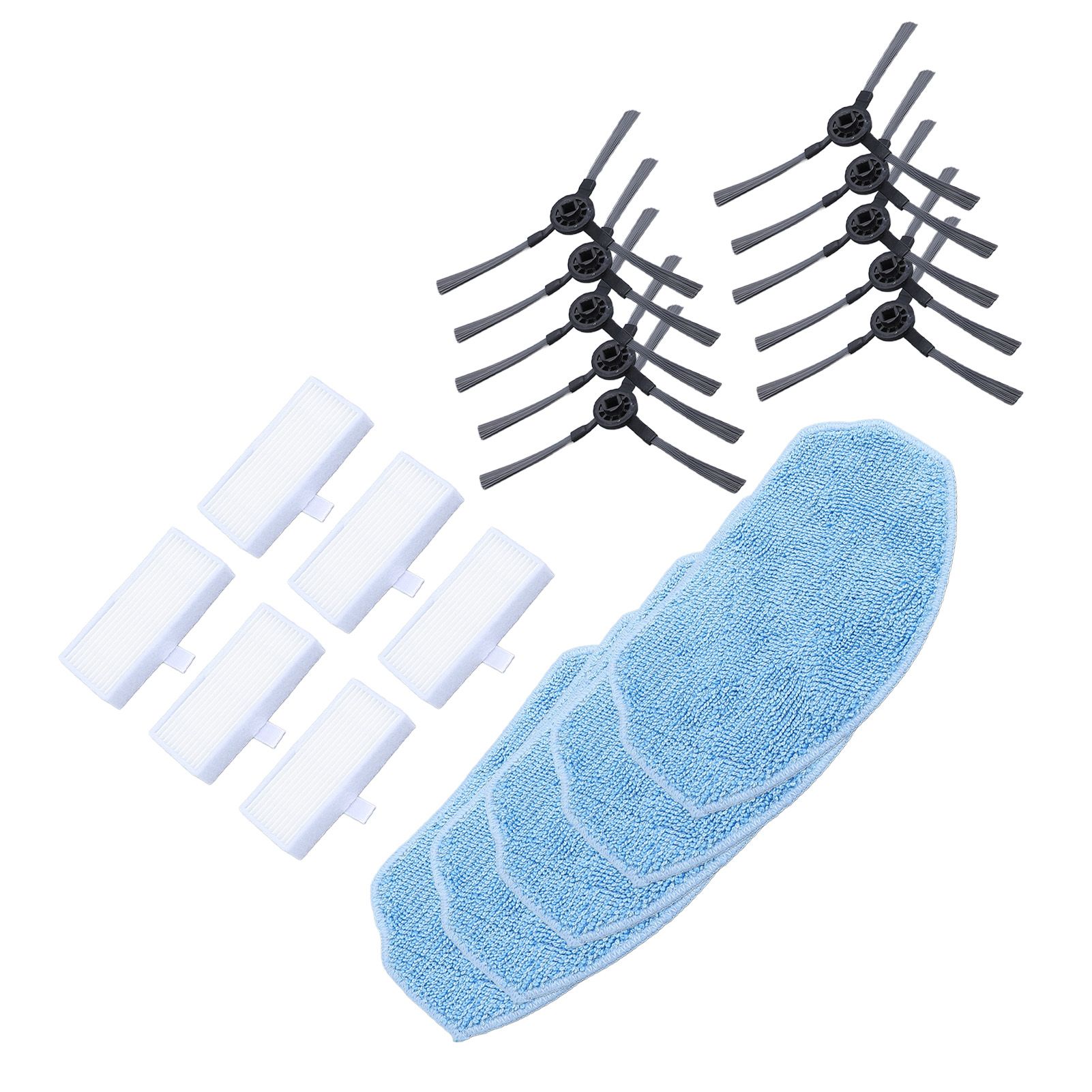 Robot Vacuum Cleaner Replacement Parts Vacuum Filters Mop Pads Side Brush view 12