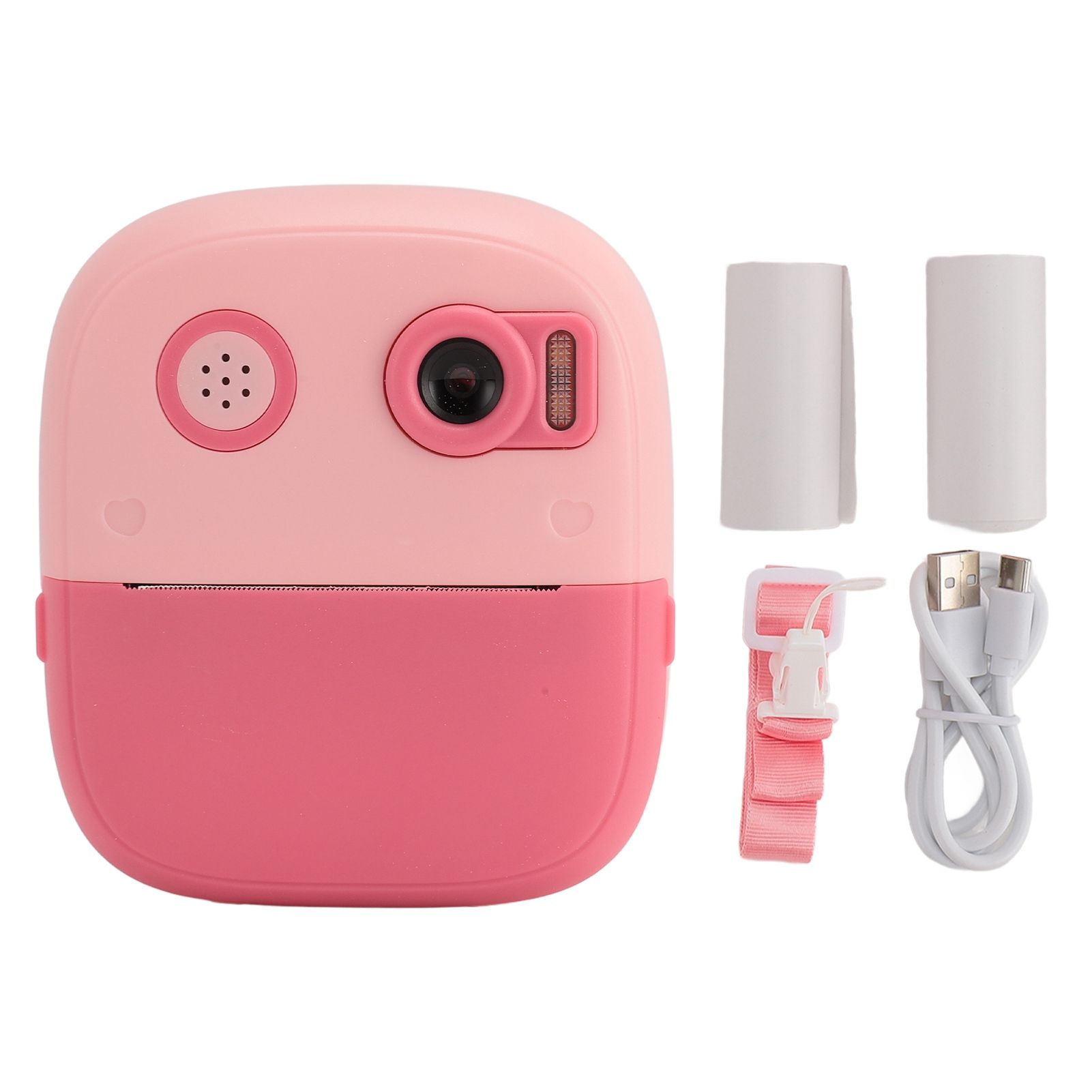 Instant Print Camera for Kids 2.4 Inch IPS HD Screen 1080P Dual Lens 8X view 3