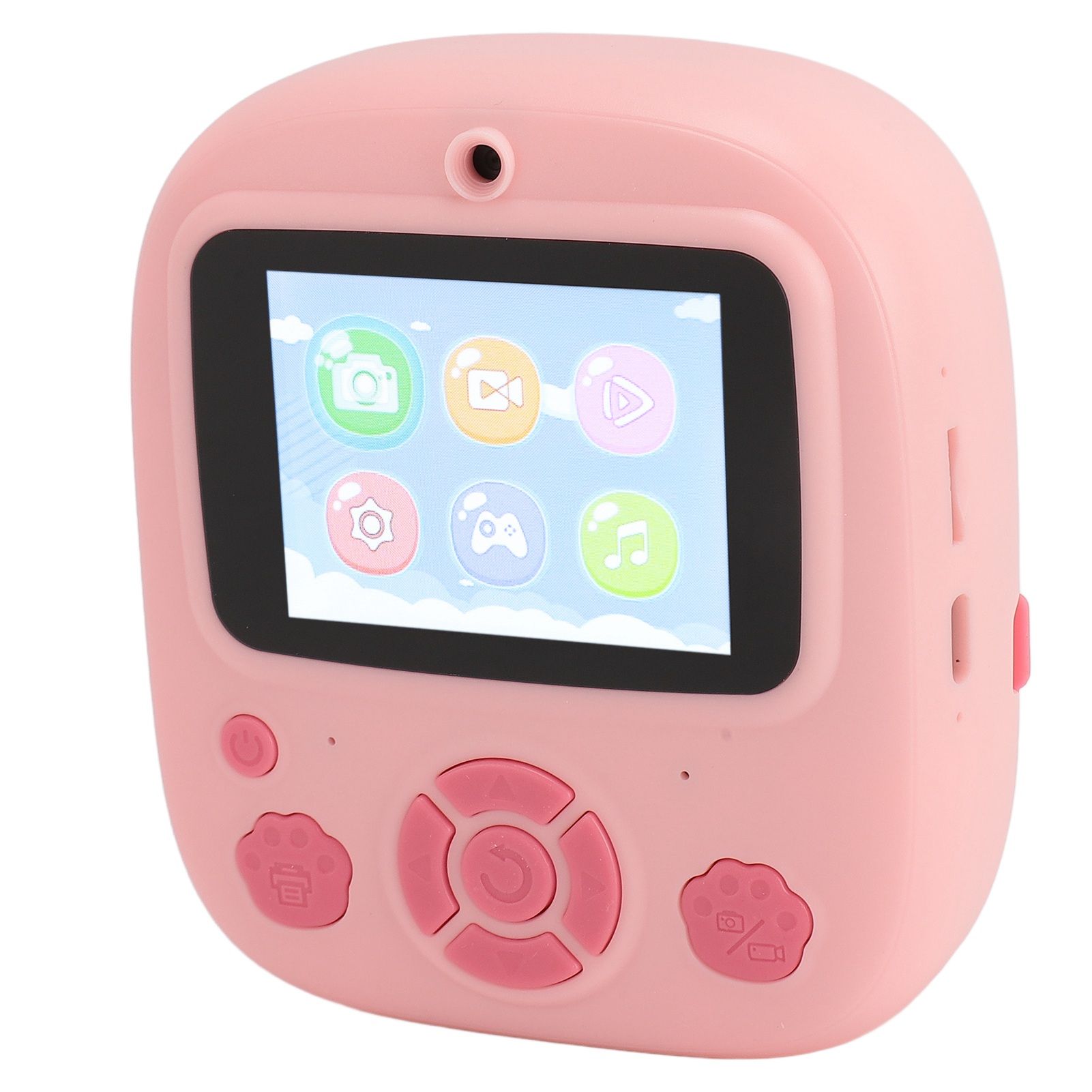 Instant Print Camera for Kids 2.4 Inch IPS HD Screen 1080P Dual Lens 8X view 10
