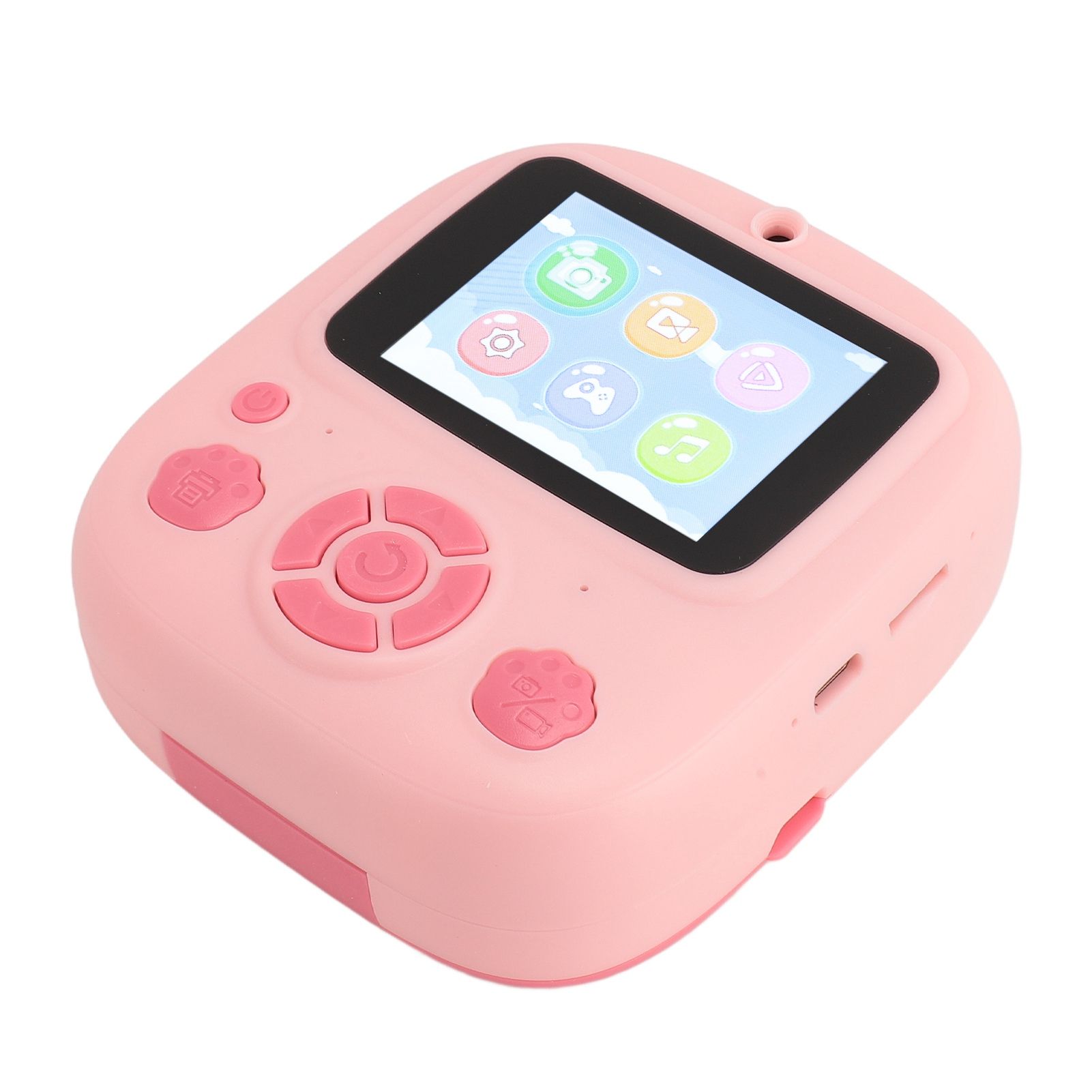 Instant Print Camera for Kids 2.4 Inch IPS HD Screen 1080P Dual Lens 8X view 12