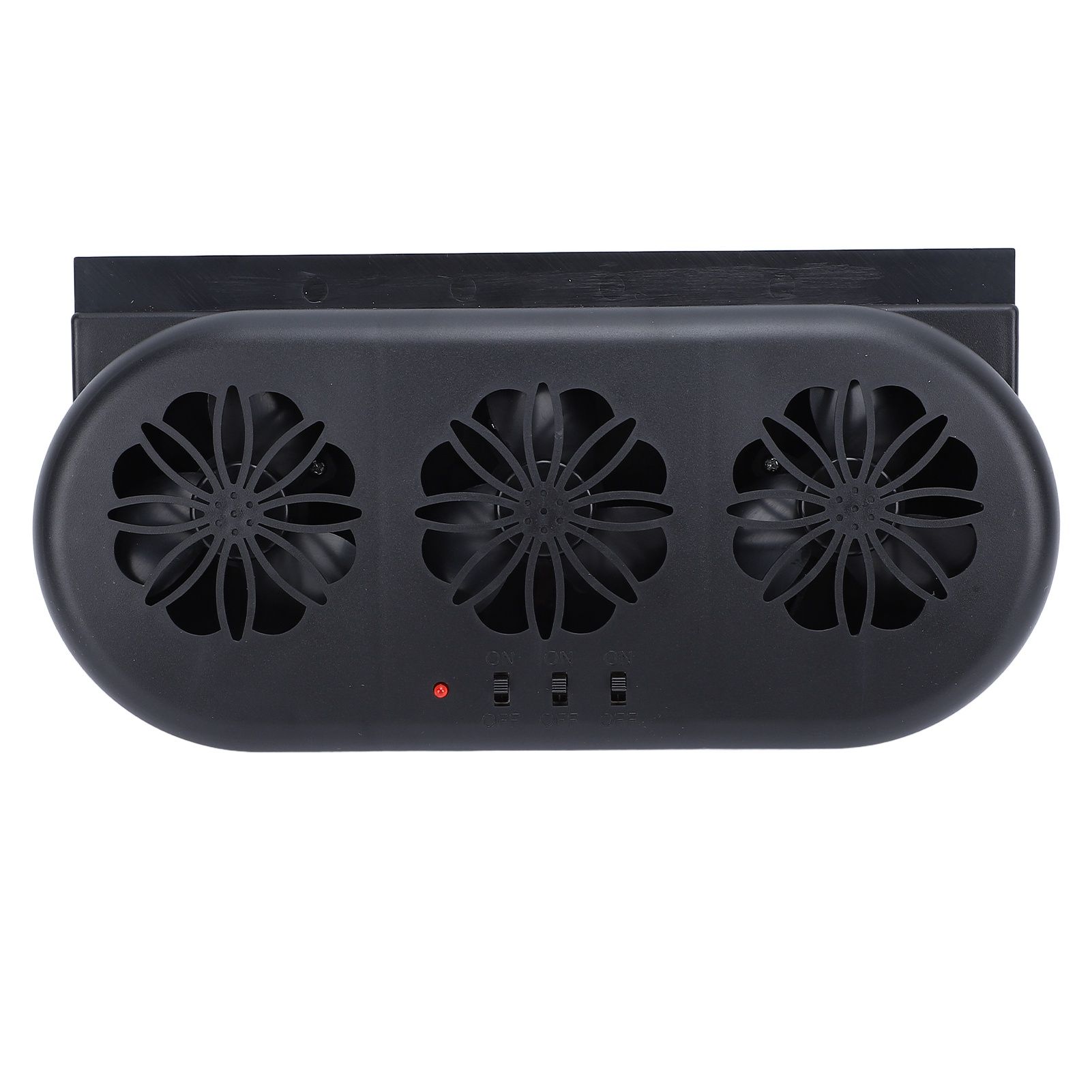 Car Air Vent Cooling Fan SUV Window Cooler 3 Outlet USB Plug in Circulation